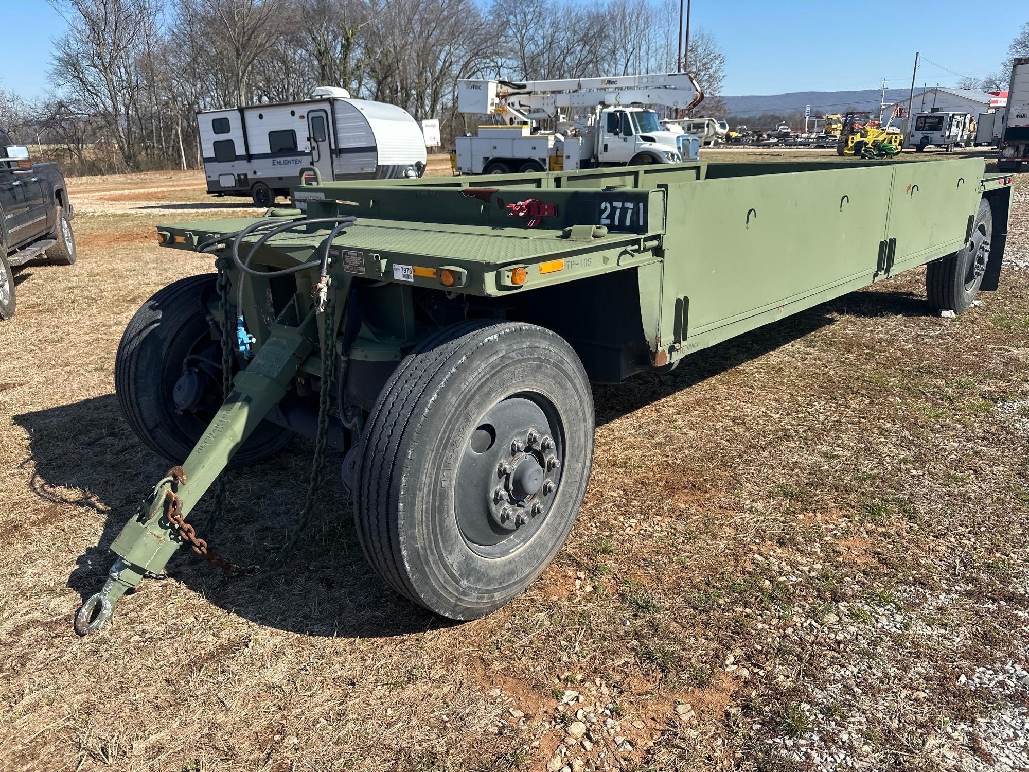 8x21 Military Trailer (A61165)