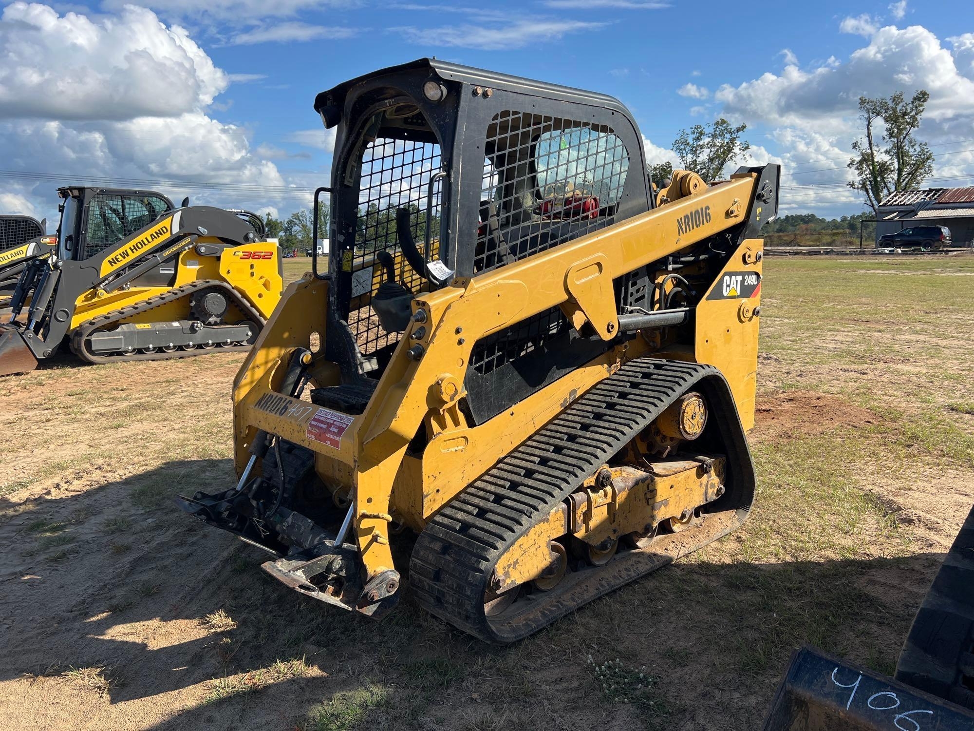 2017 CAT 249D SKID STEER (A52705)