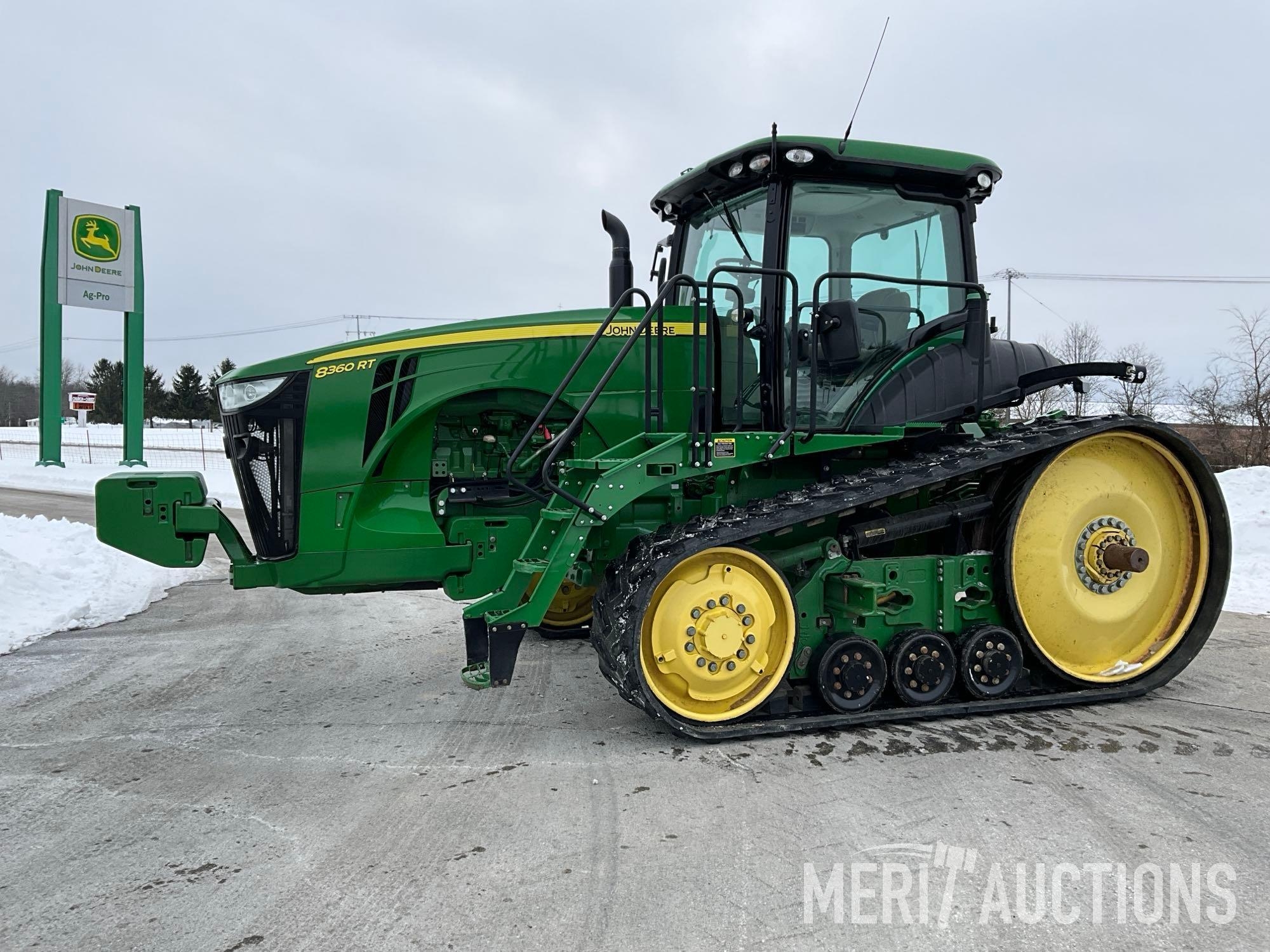 2013 John Deere 8360RT Track Tractor (A63109)