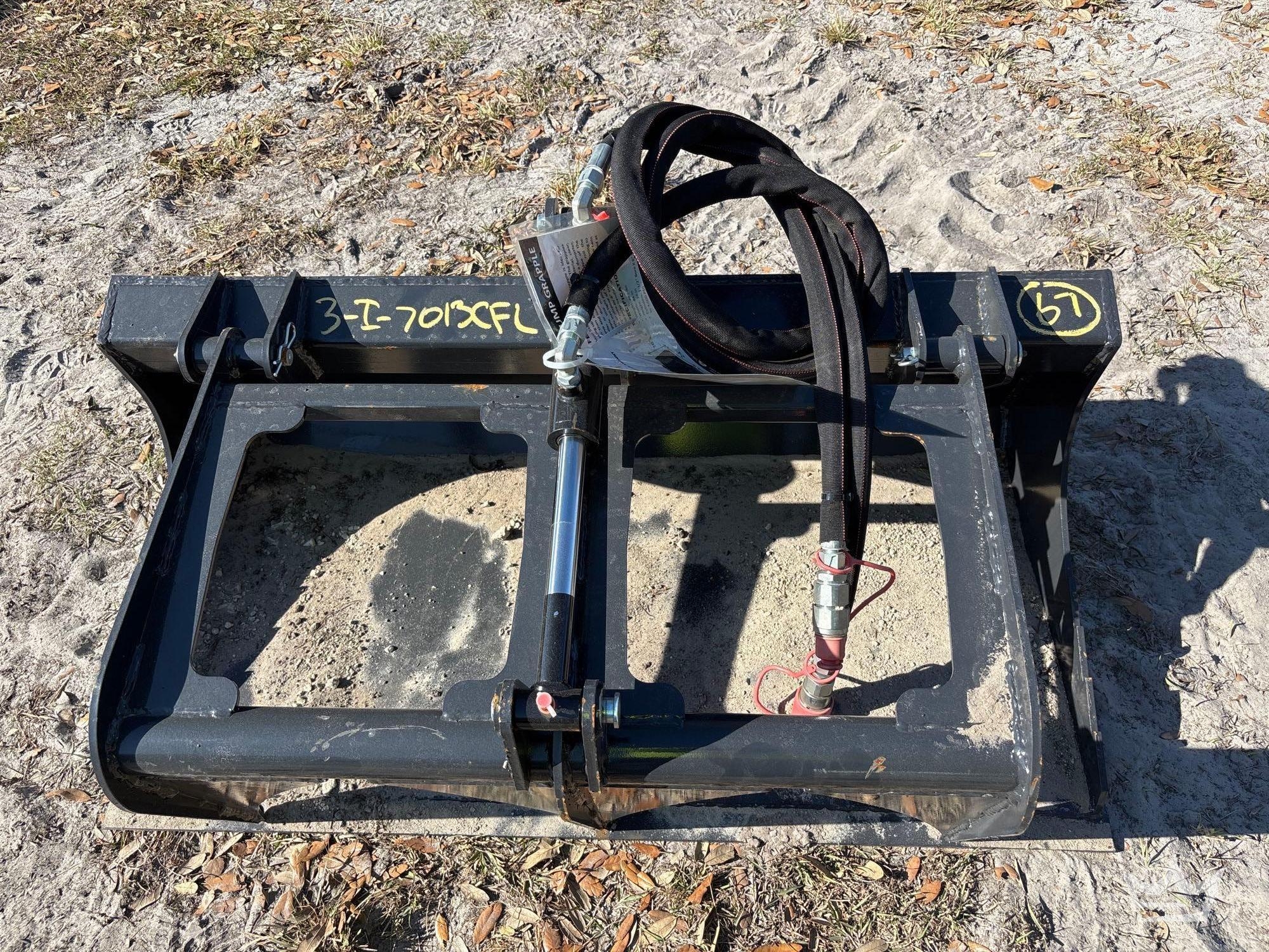 2025 Wolverine MSG-11-44W 44in Grapple Mini Skid Steer Attachment (A61572)