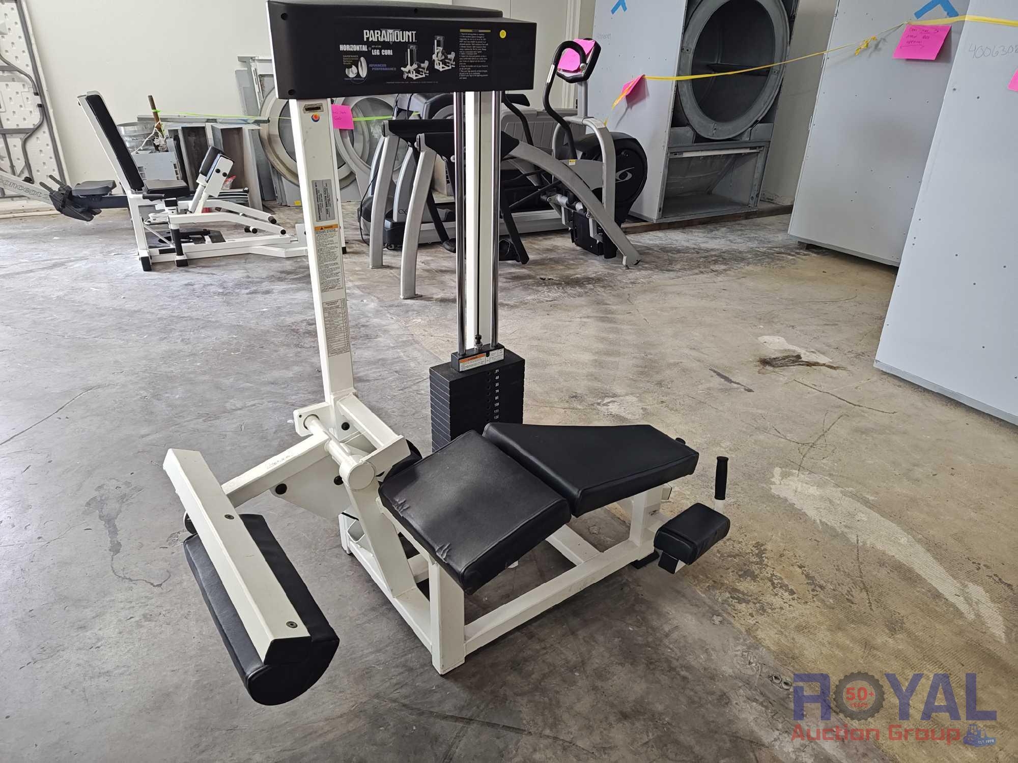 Paramount Horizontal Leg Curl Machine (A53425)
