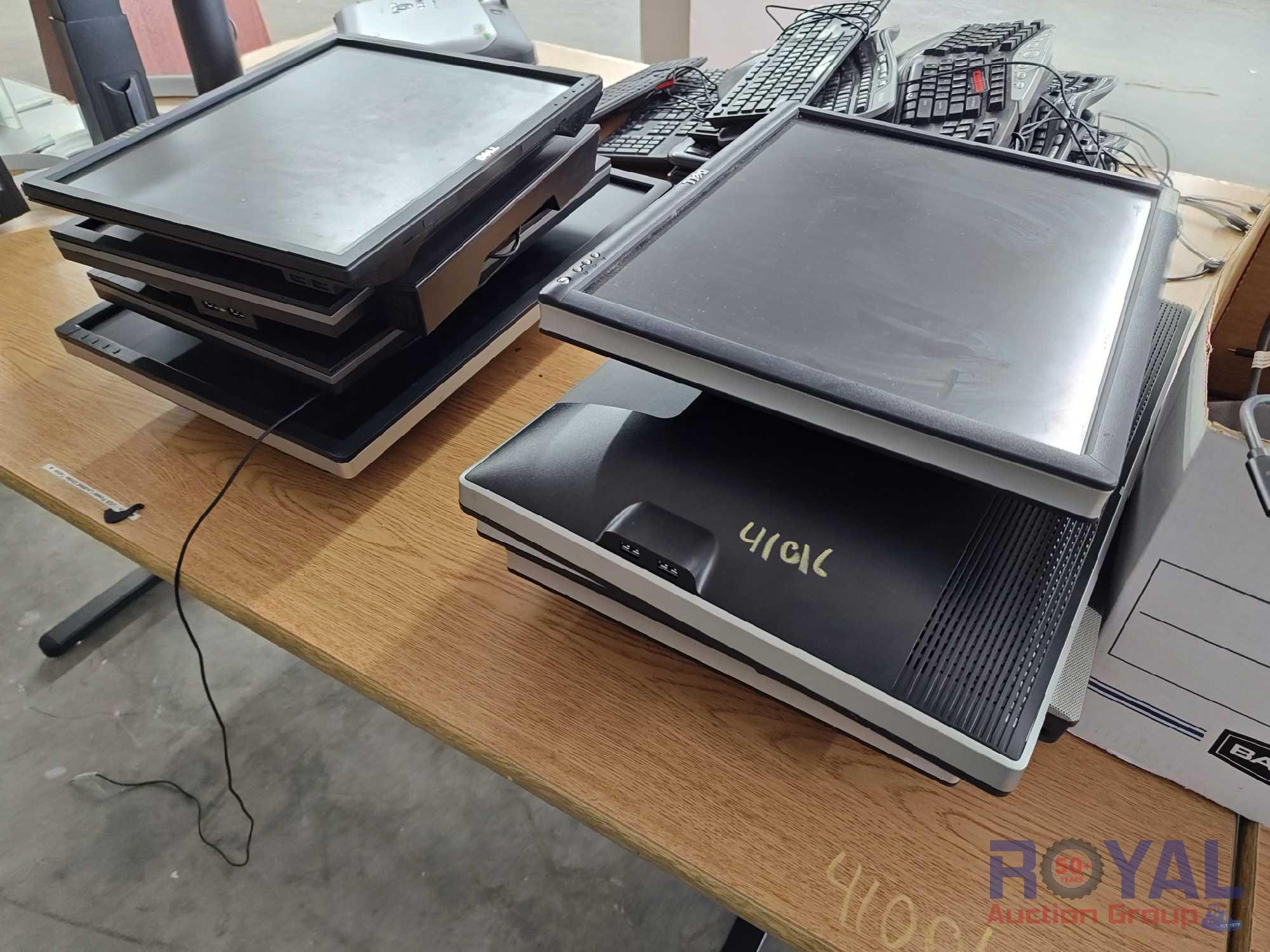 9 Computer Monitors with Stands (A46687)