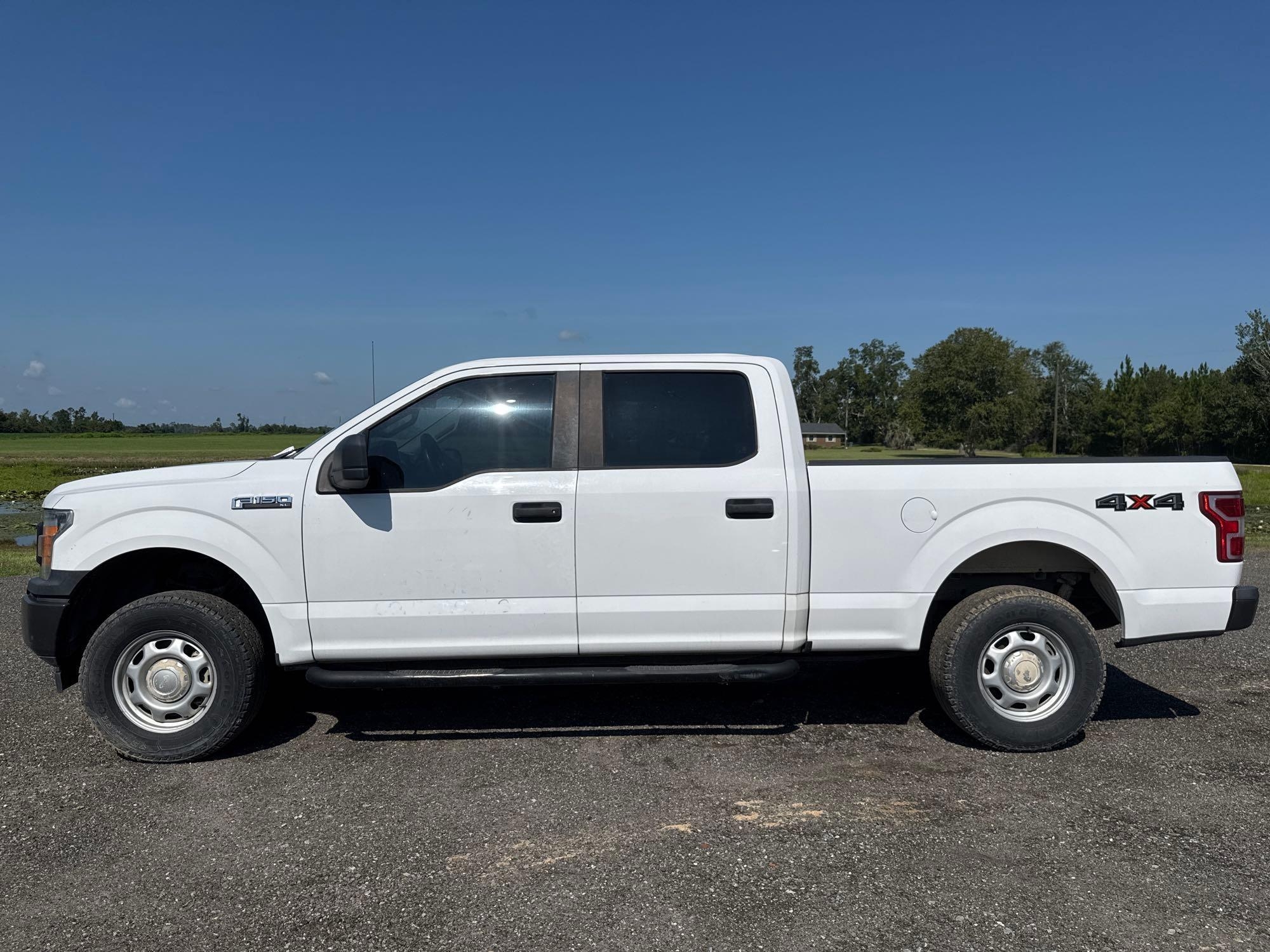 2018 FORD F-150 XL CREW CAB TRUCK (A51406)