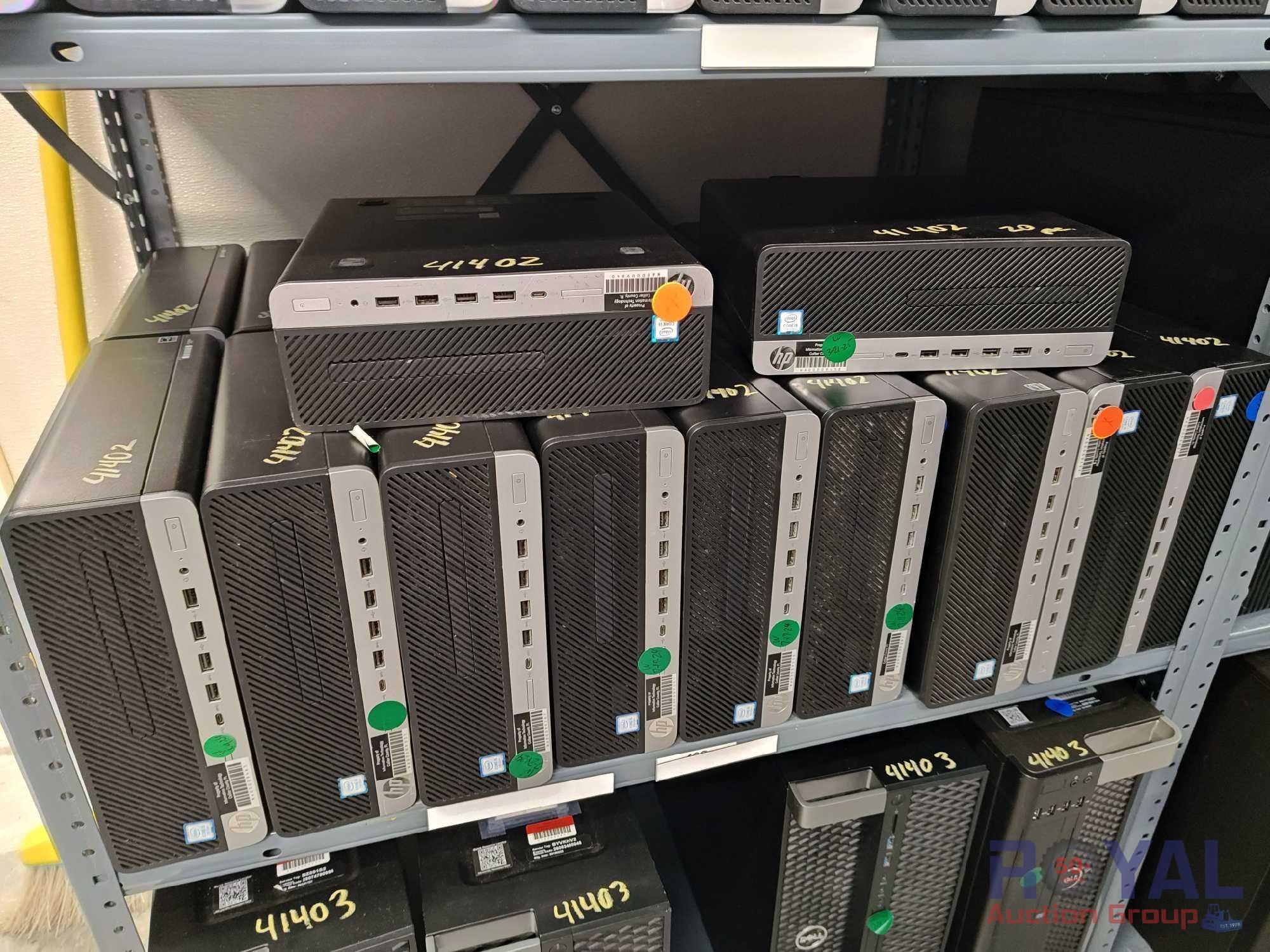 20 HP ProDesk Desktop Computers (A53425)