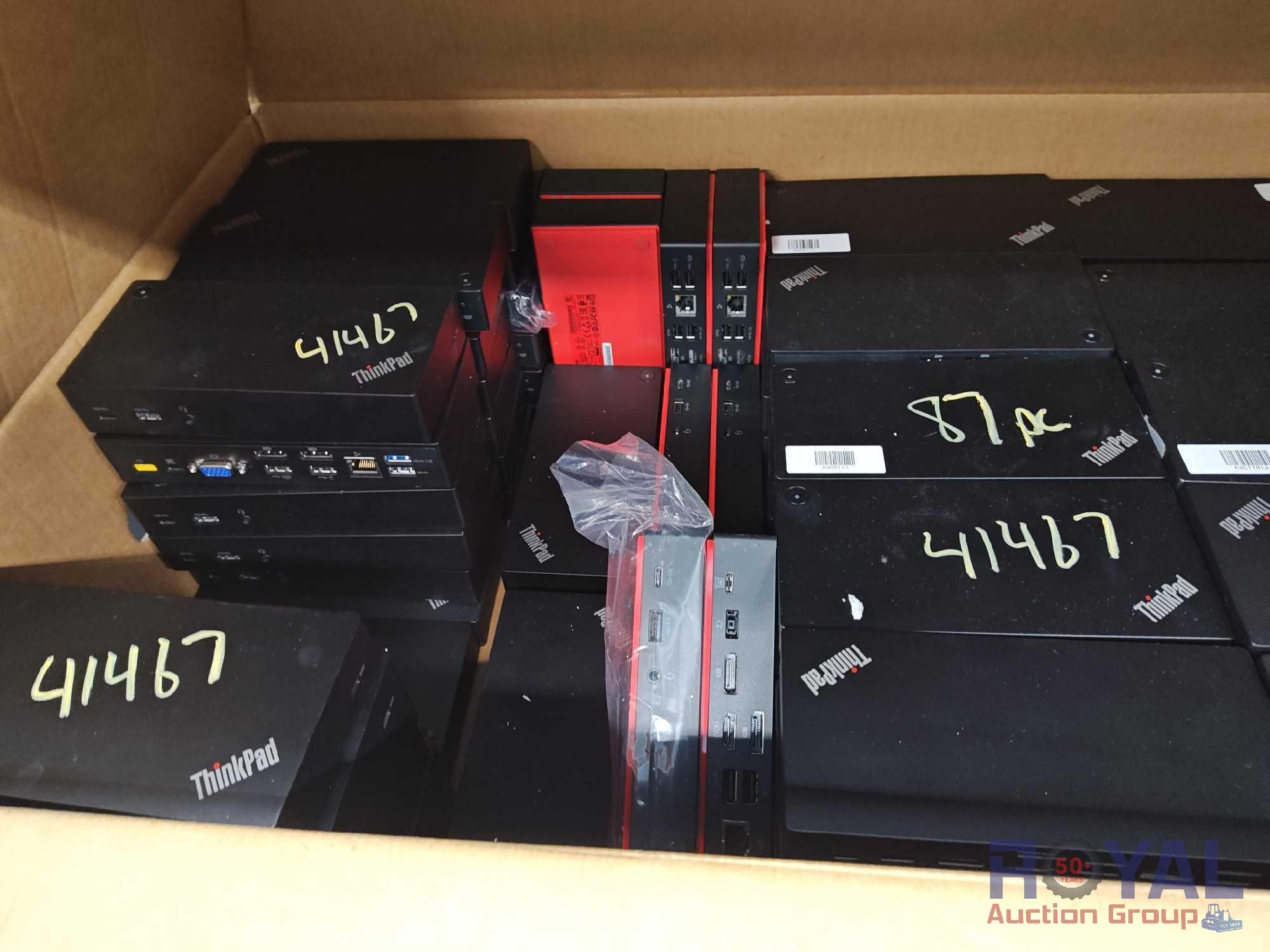 87 Misc. Lenovo Thinkpad Thunderbolt 3 Docking Stations (A53425)