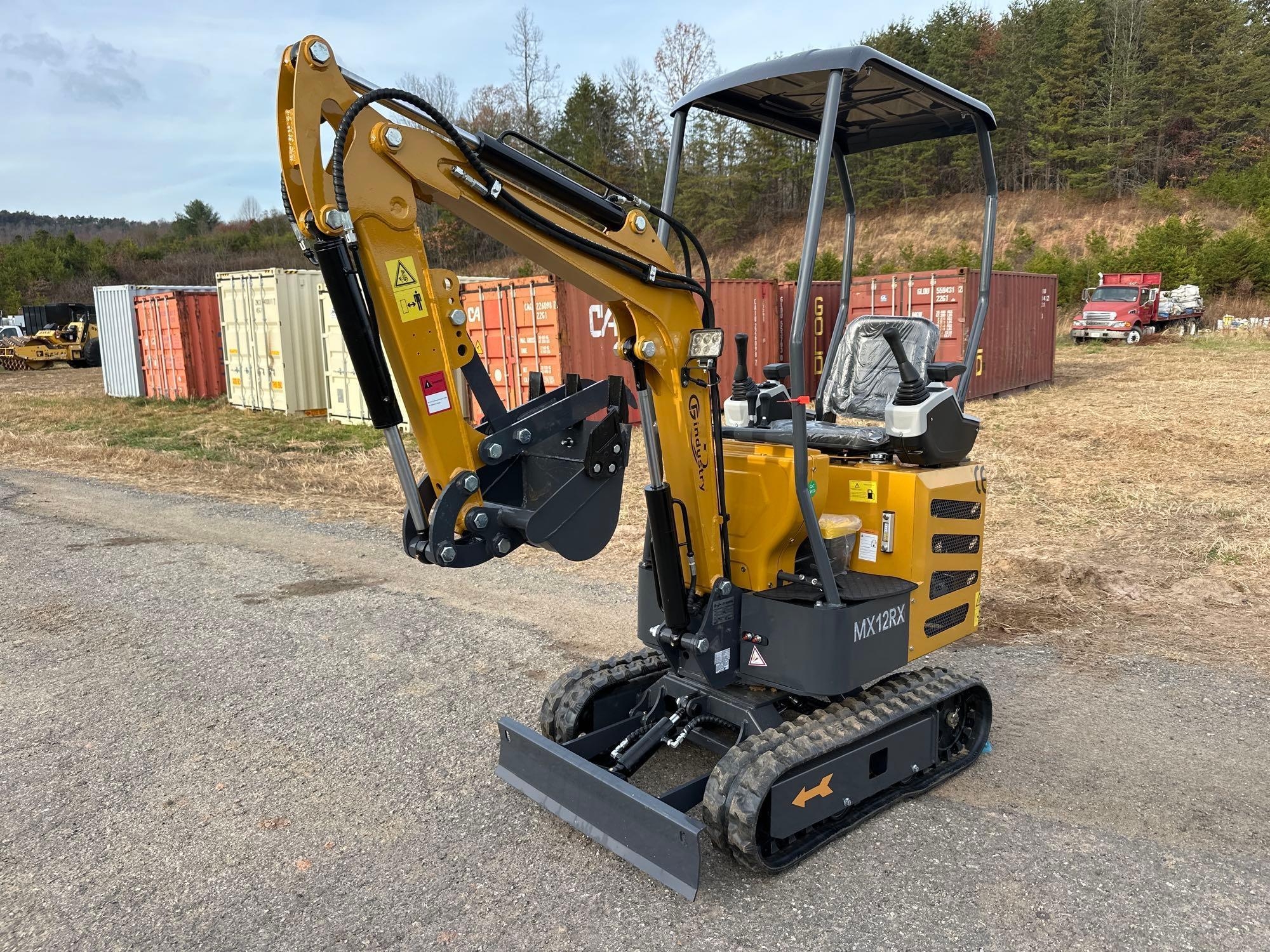 New/Unused CFG Industrial MX12RX Mini Excavator (A57453)