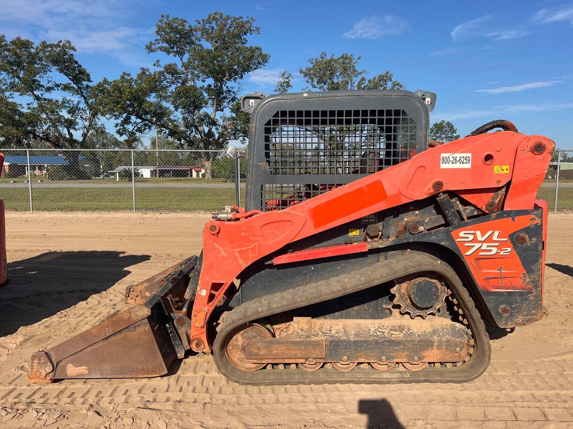 2019 KUBOTA SVL75-2 SKID STEER (A52705)