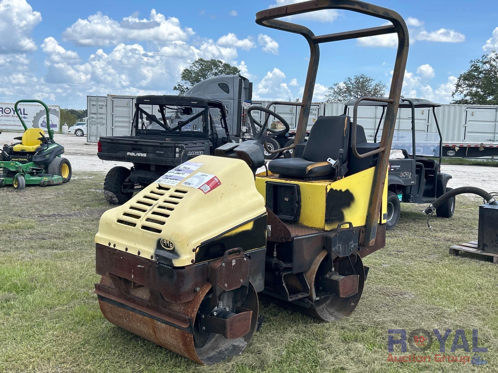 2002 Wacker RD11A Tandem Smooth Drum Roller (A54811)