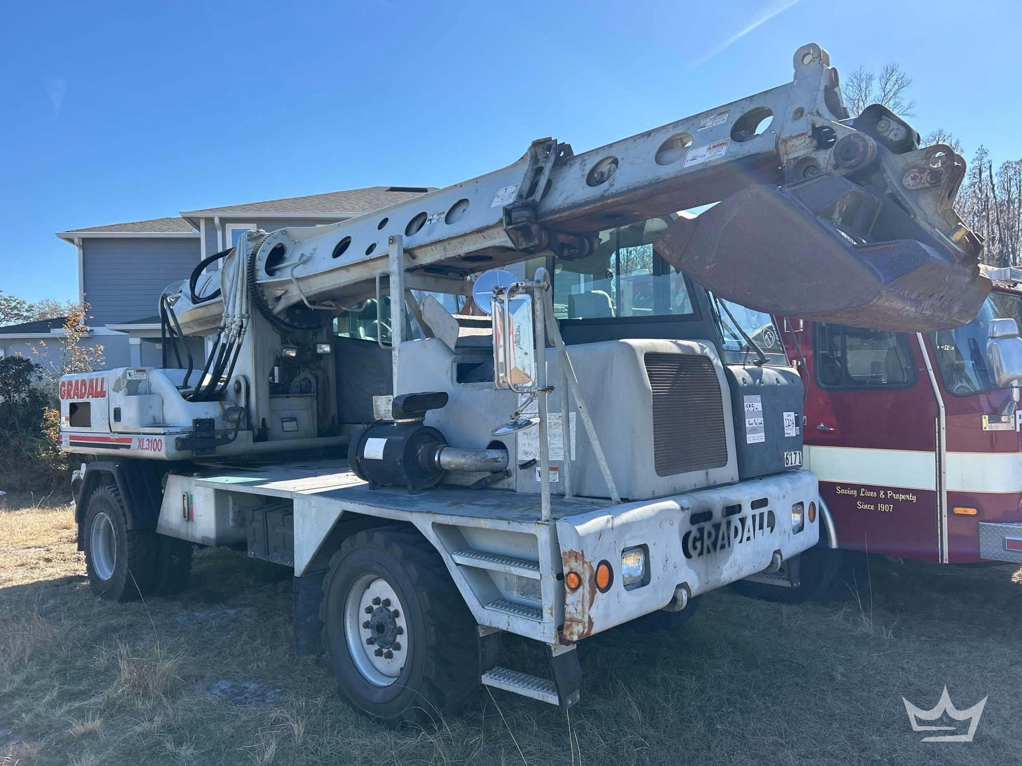 2003 Gradall XL3100 Highway Speed Wheeled Excavator (A64553)