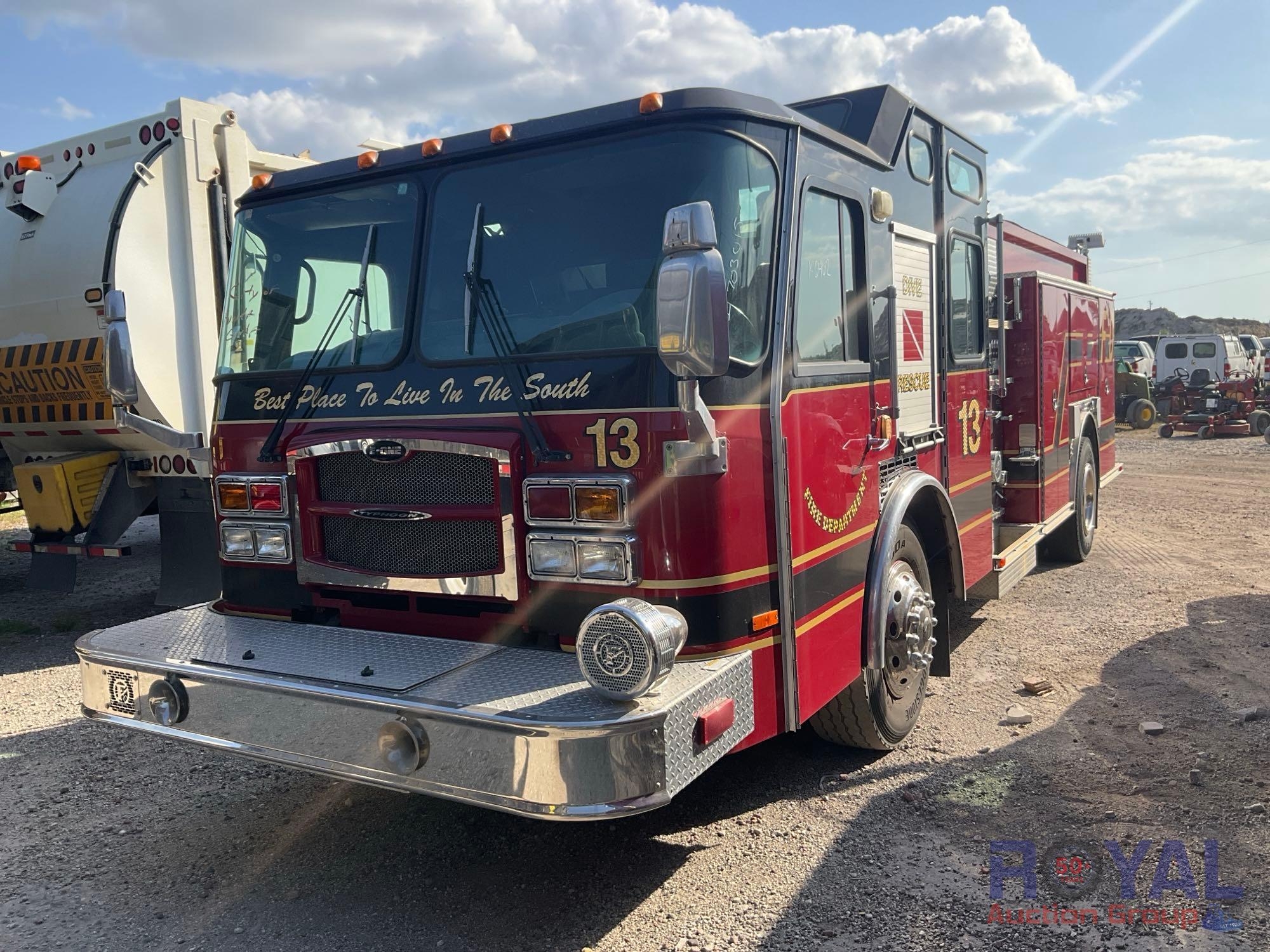2003 E-One Pumper Fire Truck (A46683)