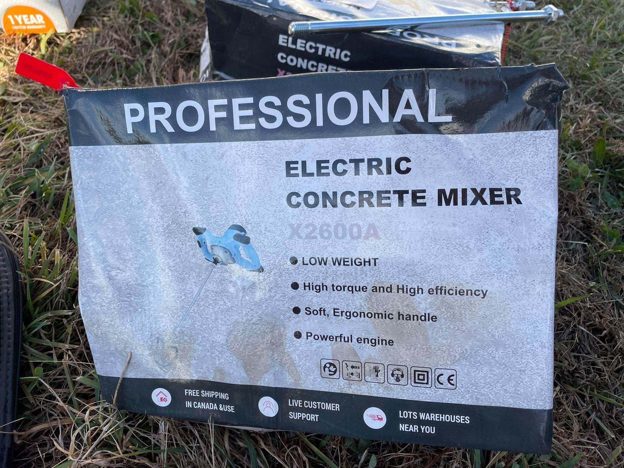 Electric Concrete Mixer (A61166)