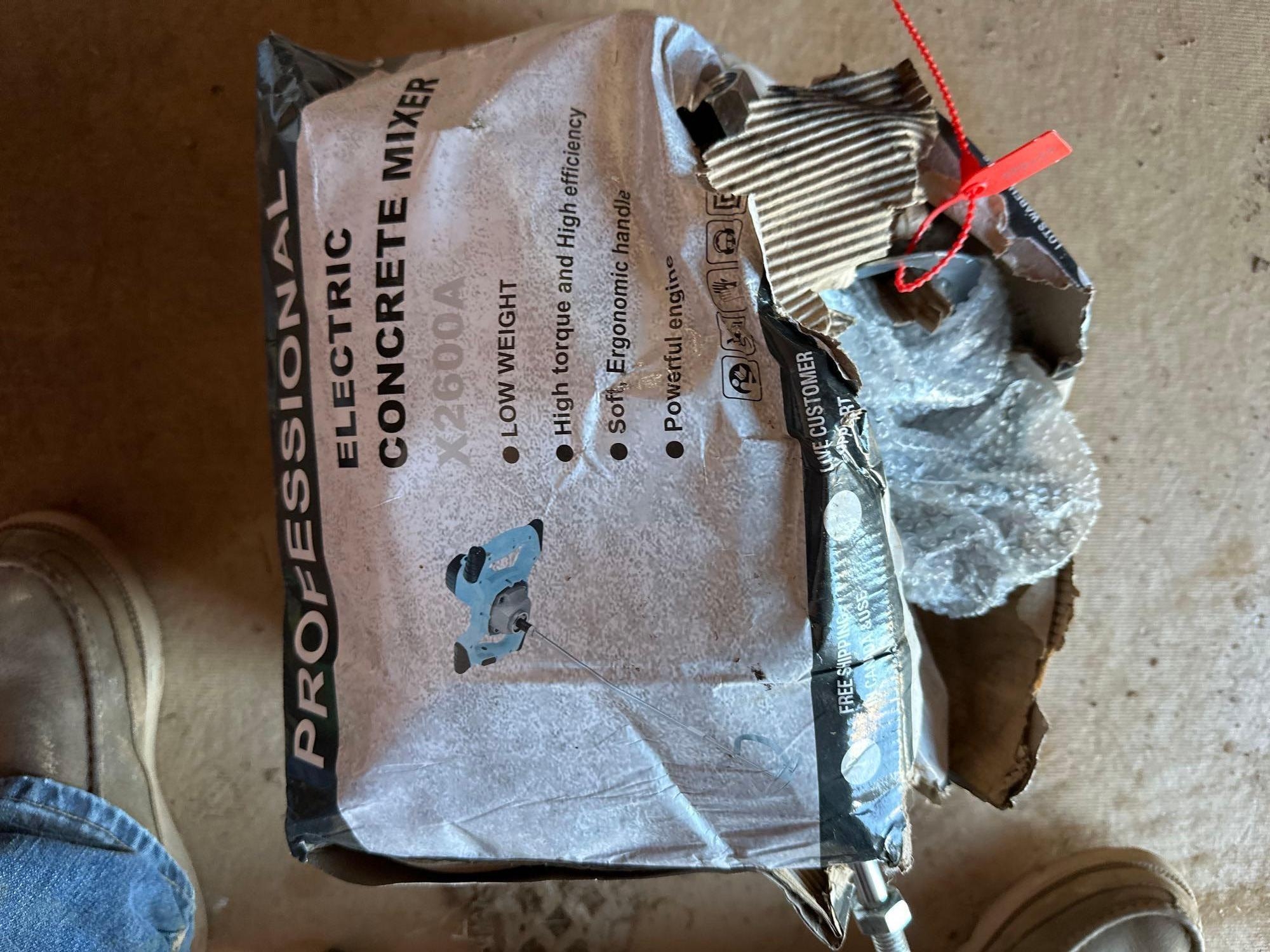 Electric Concrete Mixer (A61166)