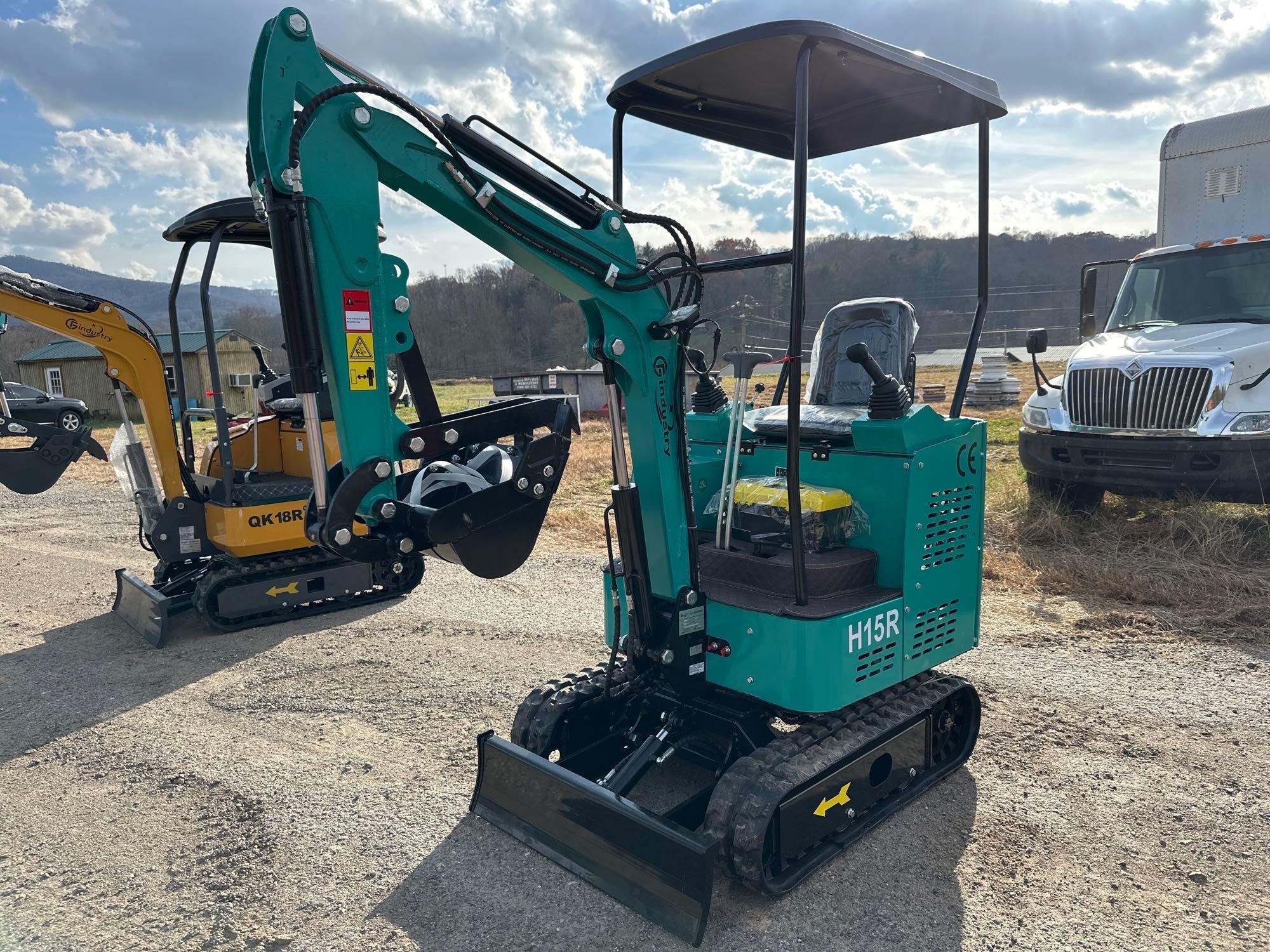 New/Unused CFG Industrial H15R Mini Excavator (A57453)