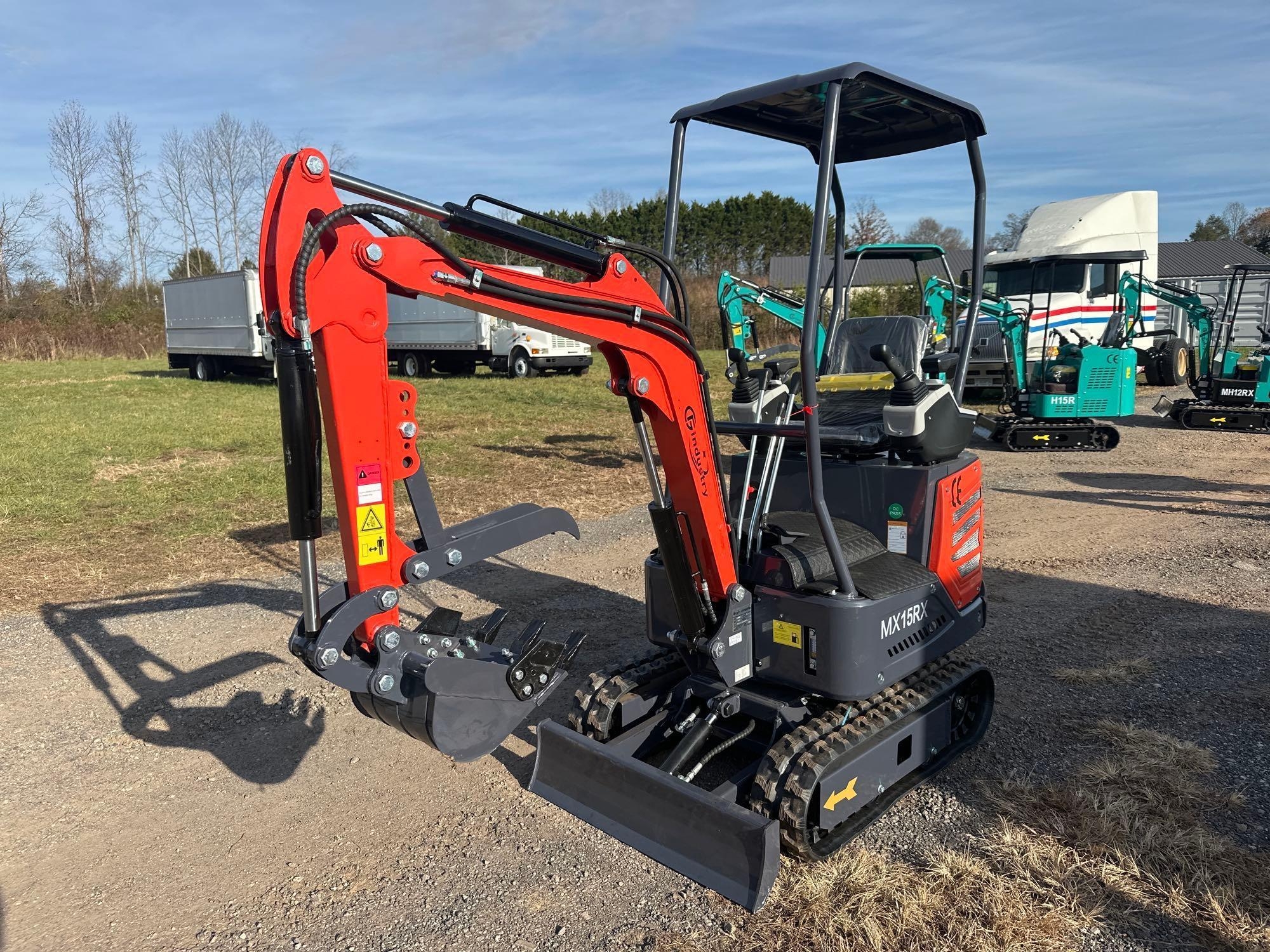 New/Unused CFG Industrial MX15RX Mini Excavator (A57453)