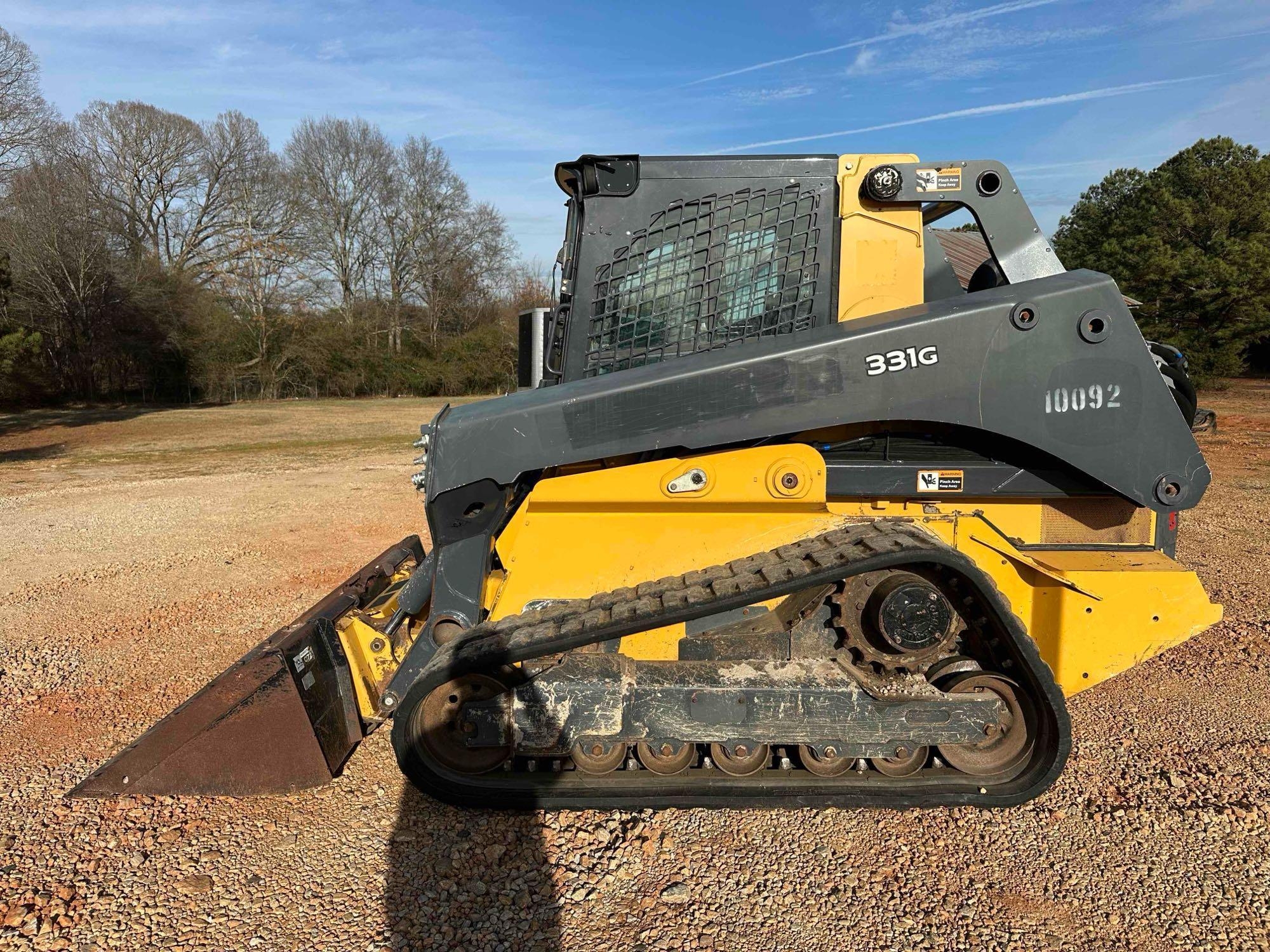 2021John Deere 331G Compact Track Loader (A61166)