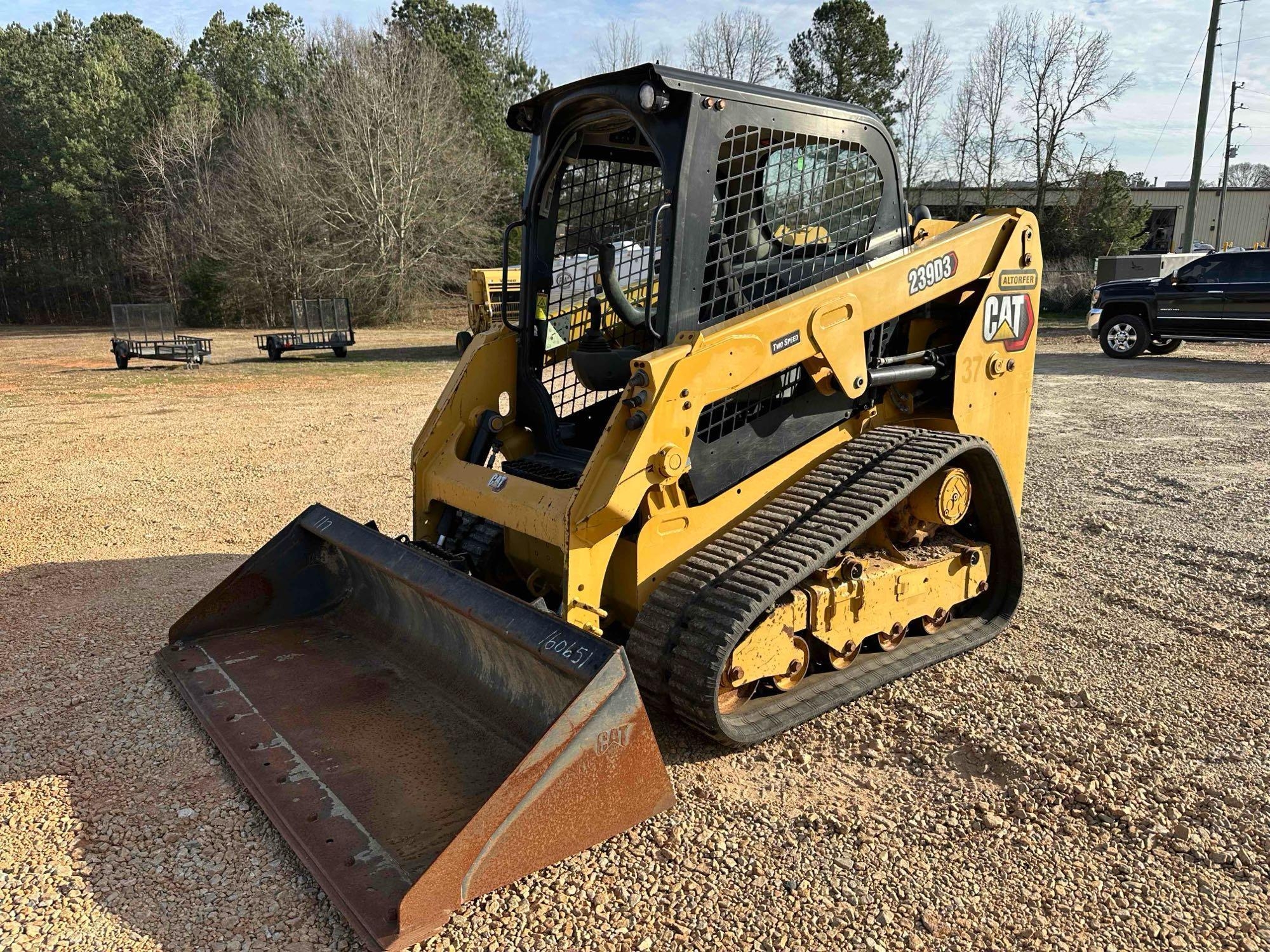 2020 CAT 239D3 Compact Track Loader (A61166)