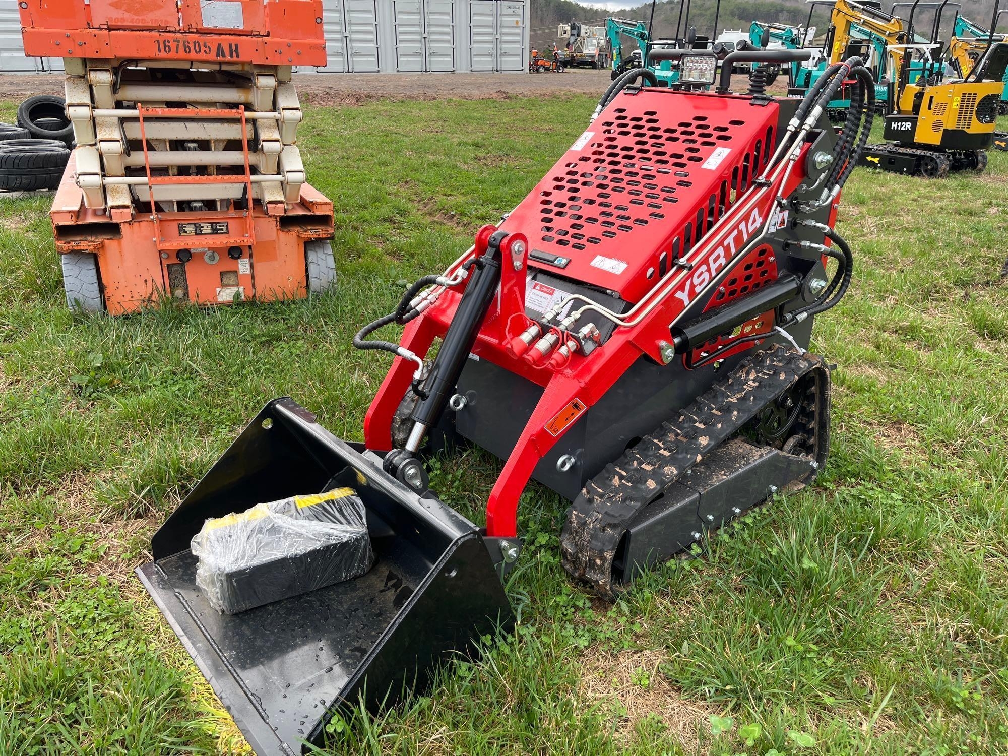 New/Unused AGT Industrial YSRT14 Mini Skid Steer (A65579)