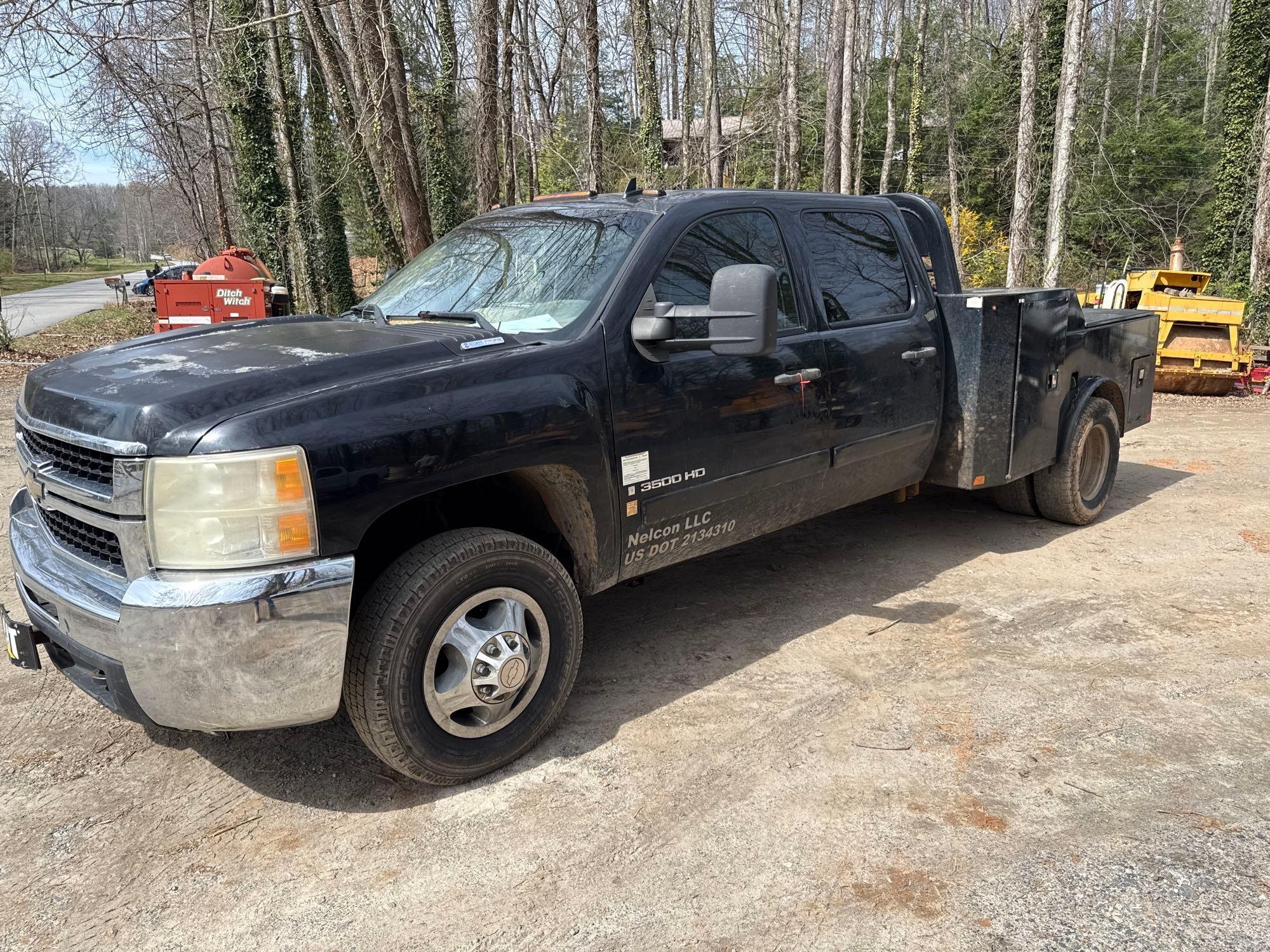2008 Chevrolet Silverado 3500 Pickup Truck, VIN # 1GCJK33688F153587 (A65563)
