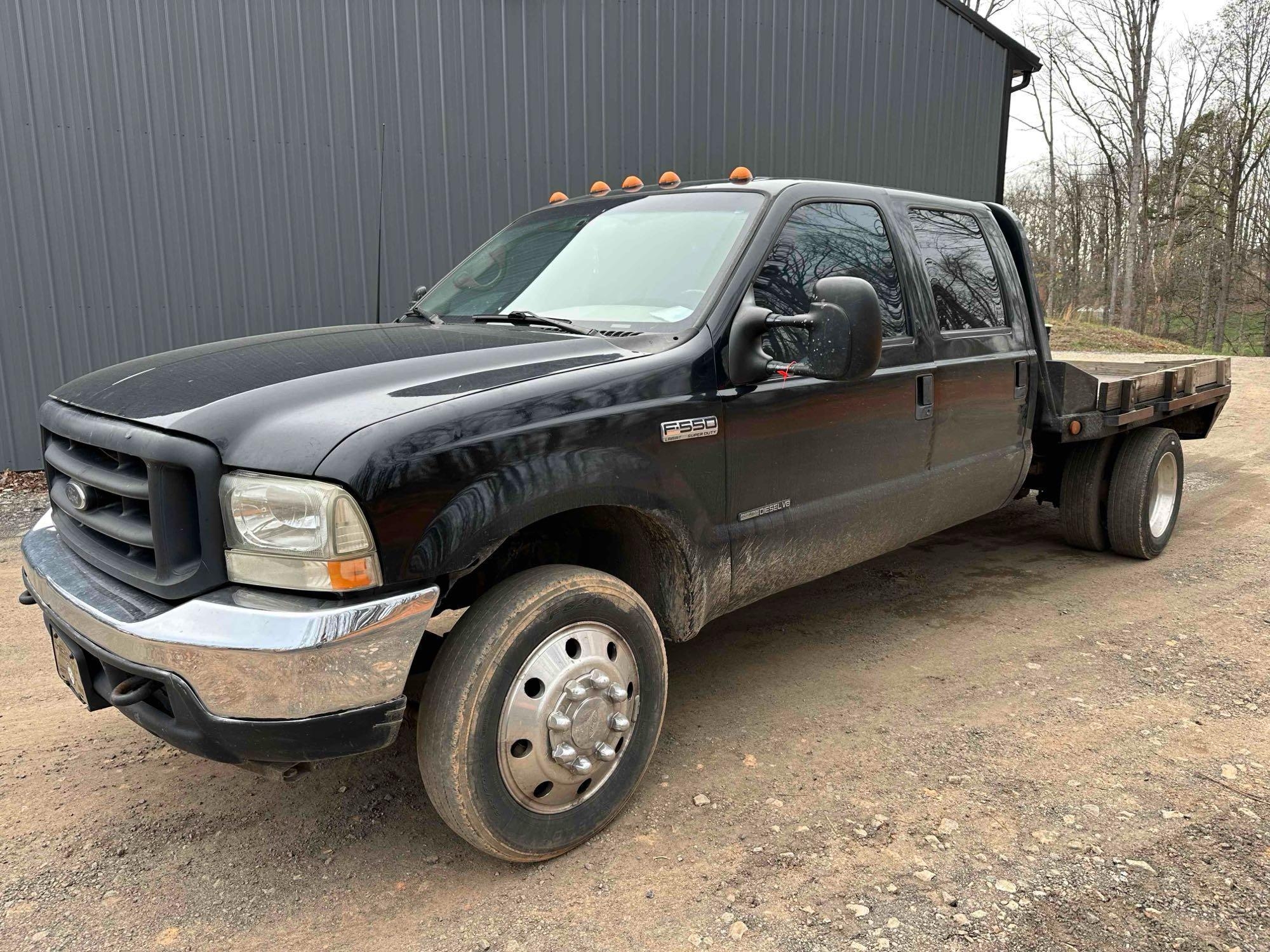 2001 Ford F-550 Truck, VIN # 1FDAW56F81EC40182 (A65563)