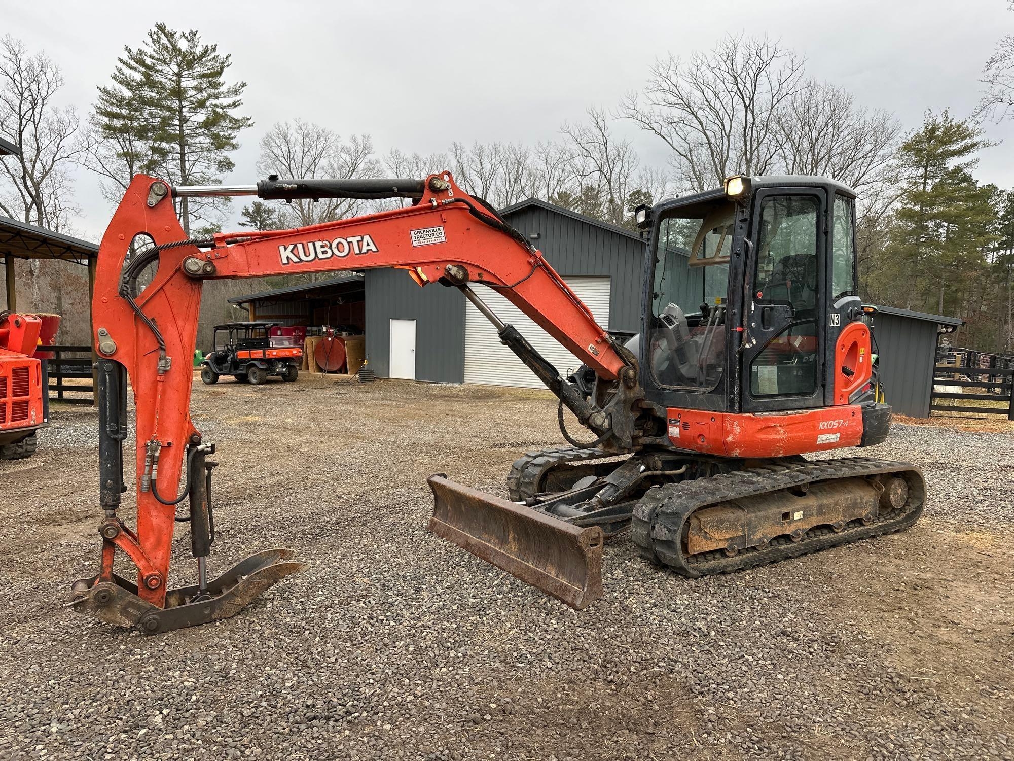 Kubota KX057-4 Excavator (A61166)
