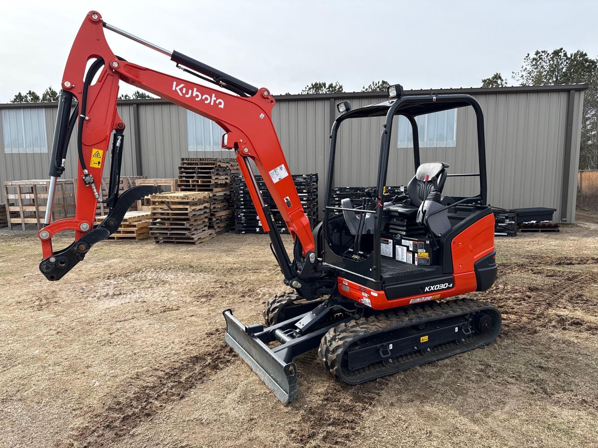 2024 Kubota KX030-4 Mini Excavator (A61166)