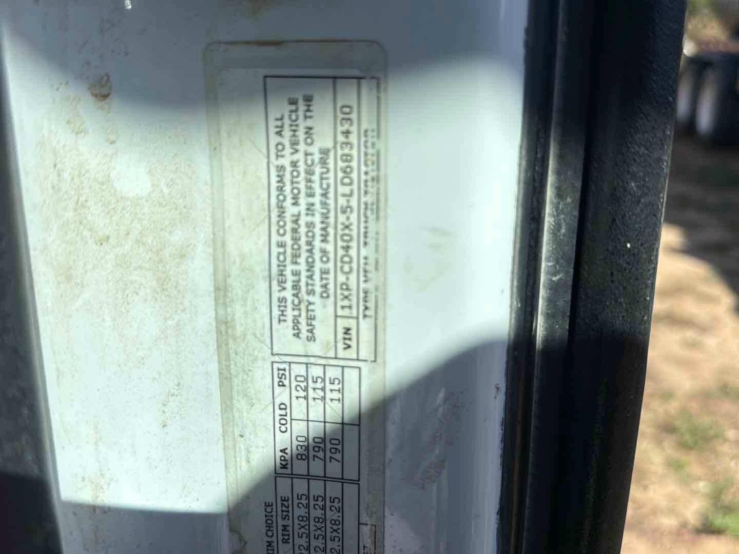 2020 PETERBILT 567 (A58214)