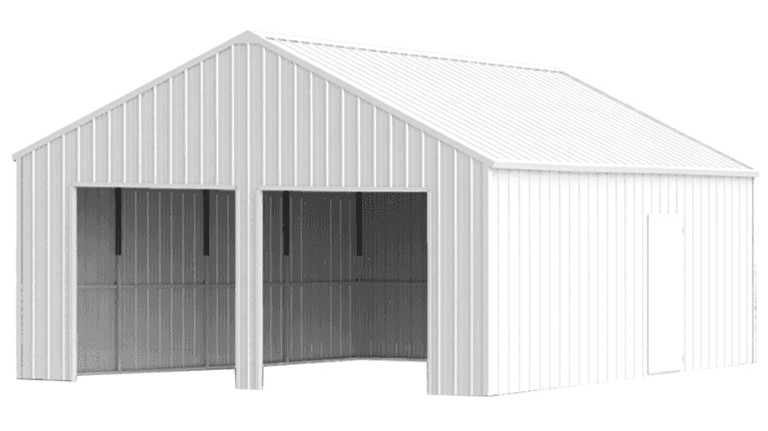 22' x 23' All Metal Garage (New/Unused) (A59225)