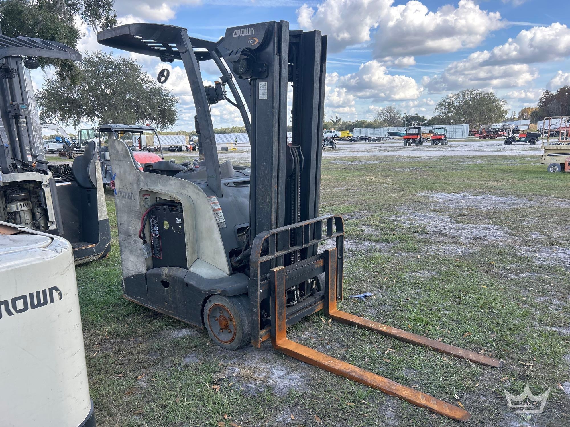 Crown RC5535-35 Stand-On Electric Forklift (A59228)