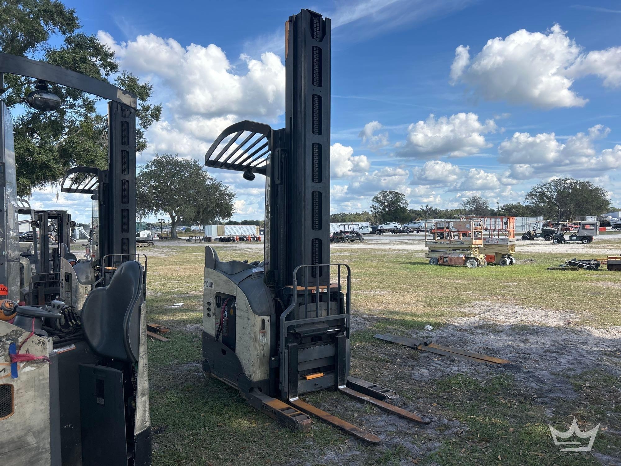 Crown RM6025-45 4,500 LB Stand-On Electric Forklift (A59228)