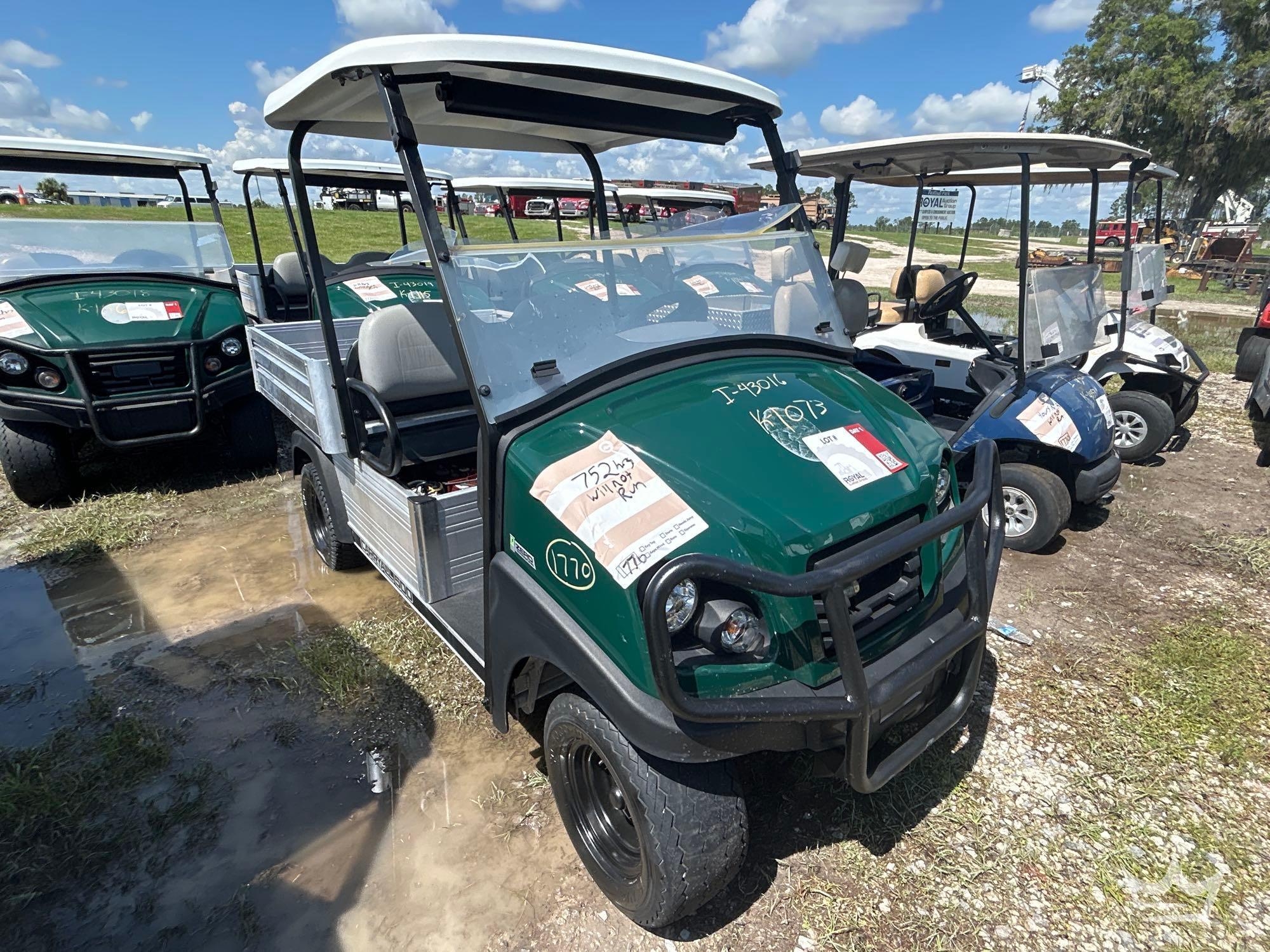 2021 Club Car Carryall 500 Electric Utility Cart (A59228)