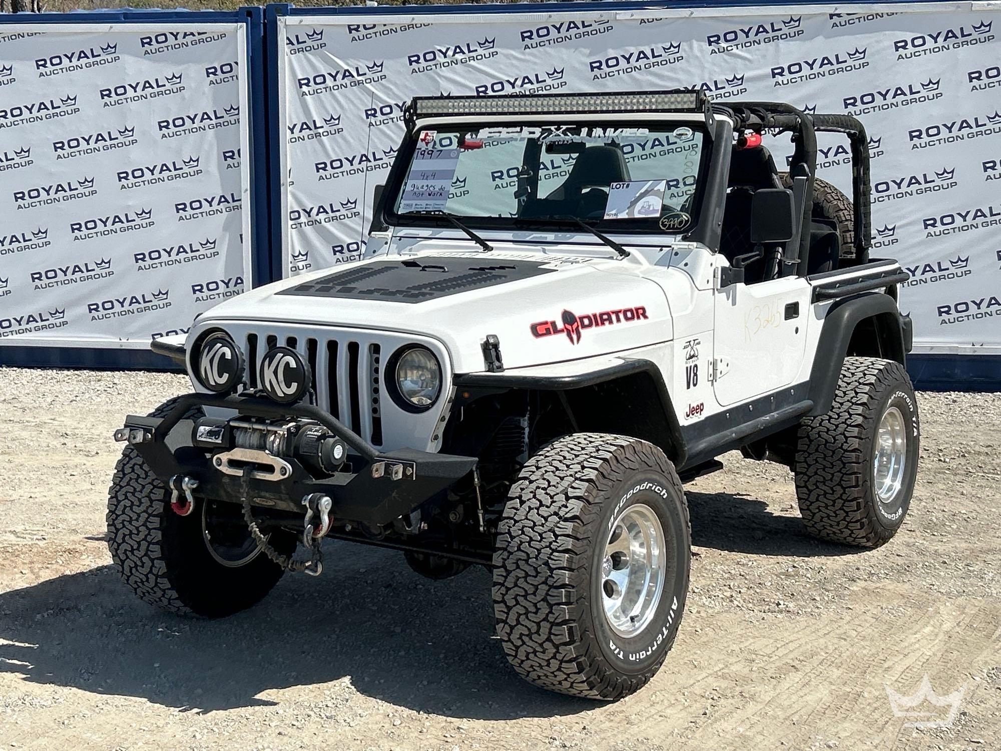 1997 Jeep Wrangler 4x4 Off-Road SUV (A64194)