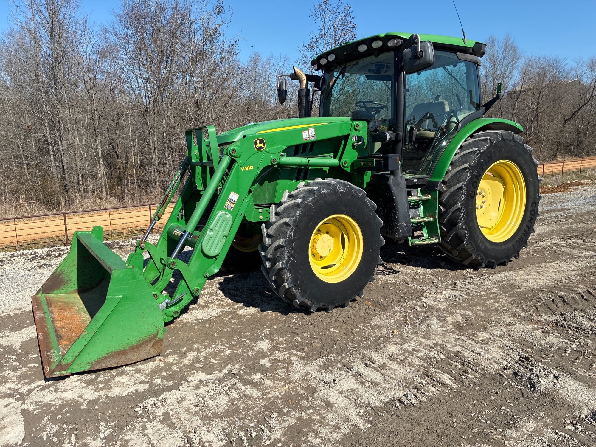 2014 John Deere 6125R Tractor (A64047)