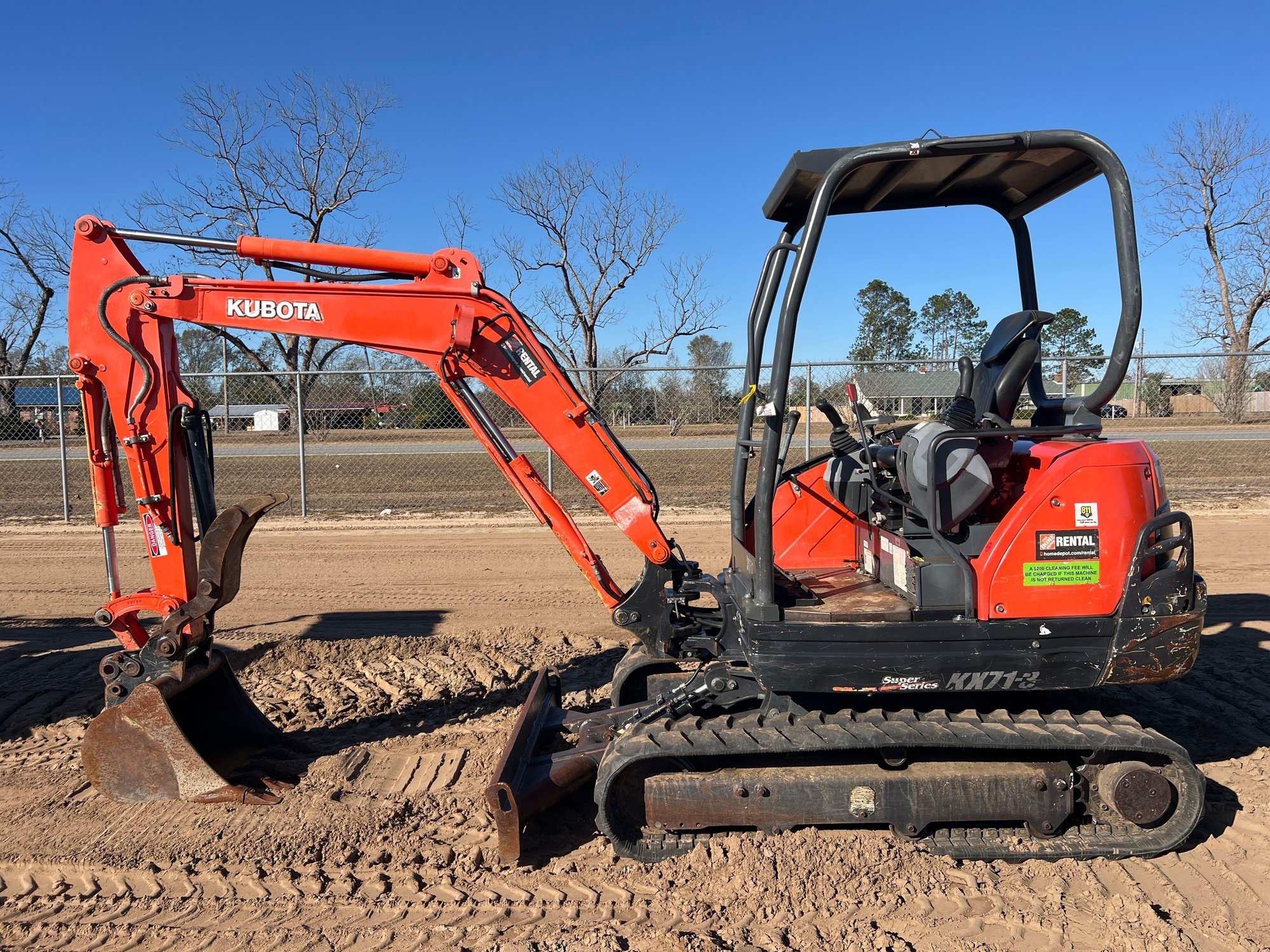 2019 KUBOTA KX71-3 SUPER SERIES EXCAVATOR (A60429)