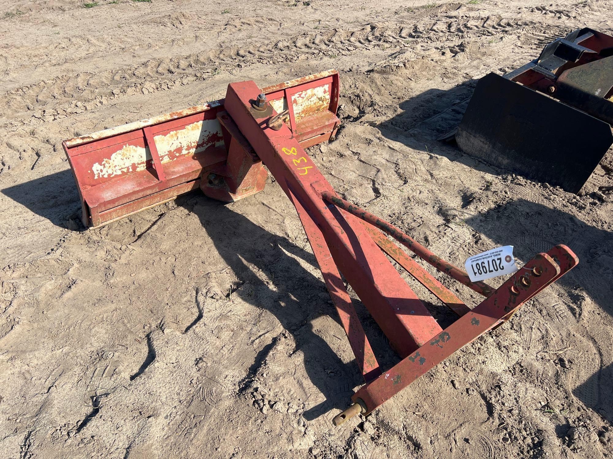 4' SCRAPE BLADE, 3PT (A63290)