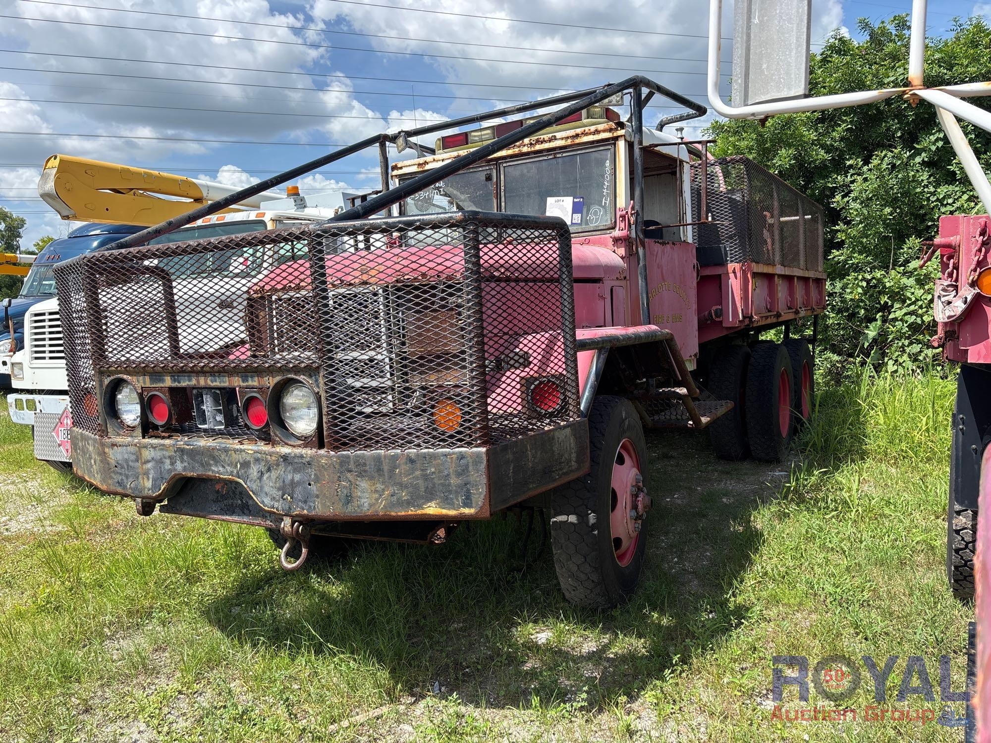 AMG M 35 A2 C drop side 2 1/2 ton 6 x 6 truck (A50323)
