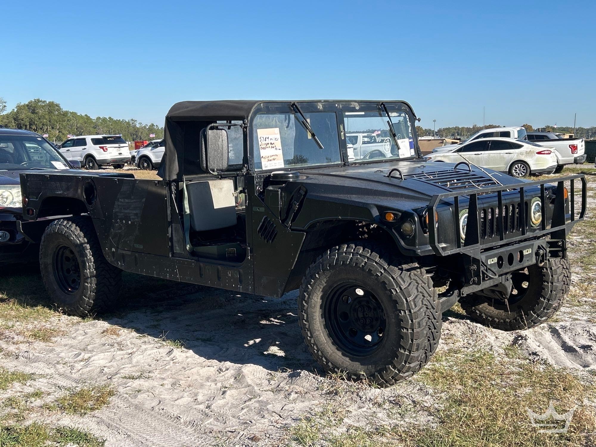 1989 AM General M998 HMMWV 4x4 Humvee Truck (A59230)