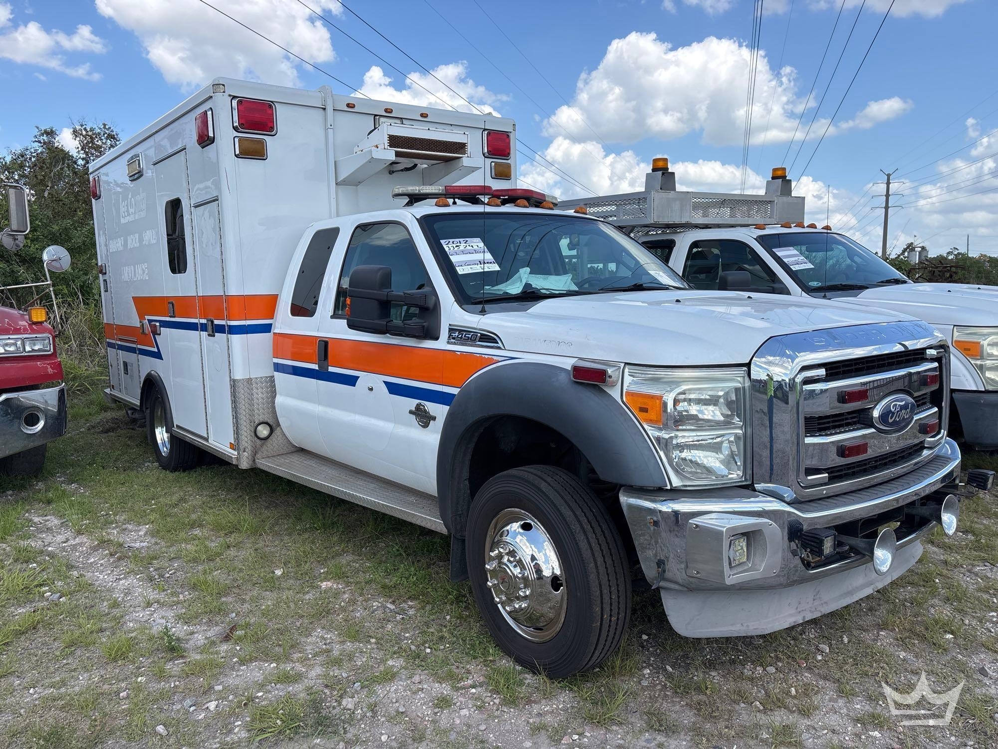 2012 Ford F-450 Ambulance (A64556)