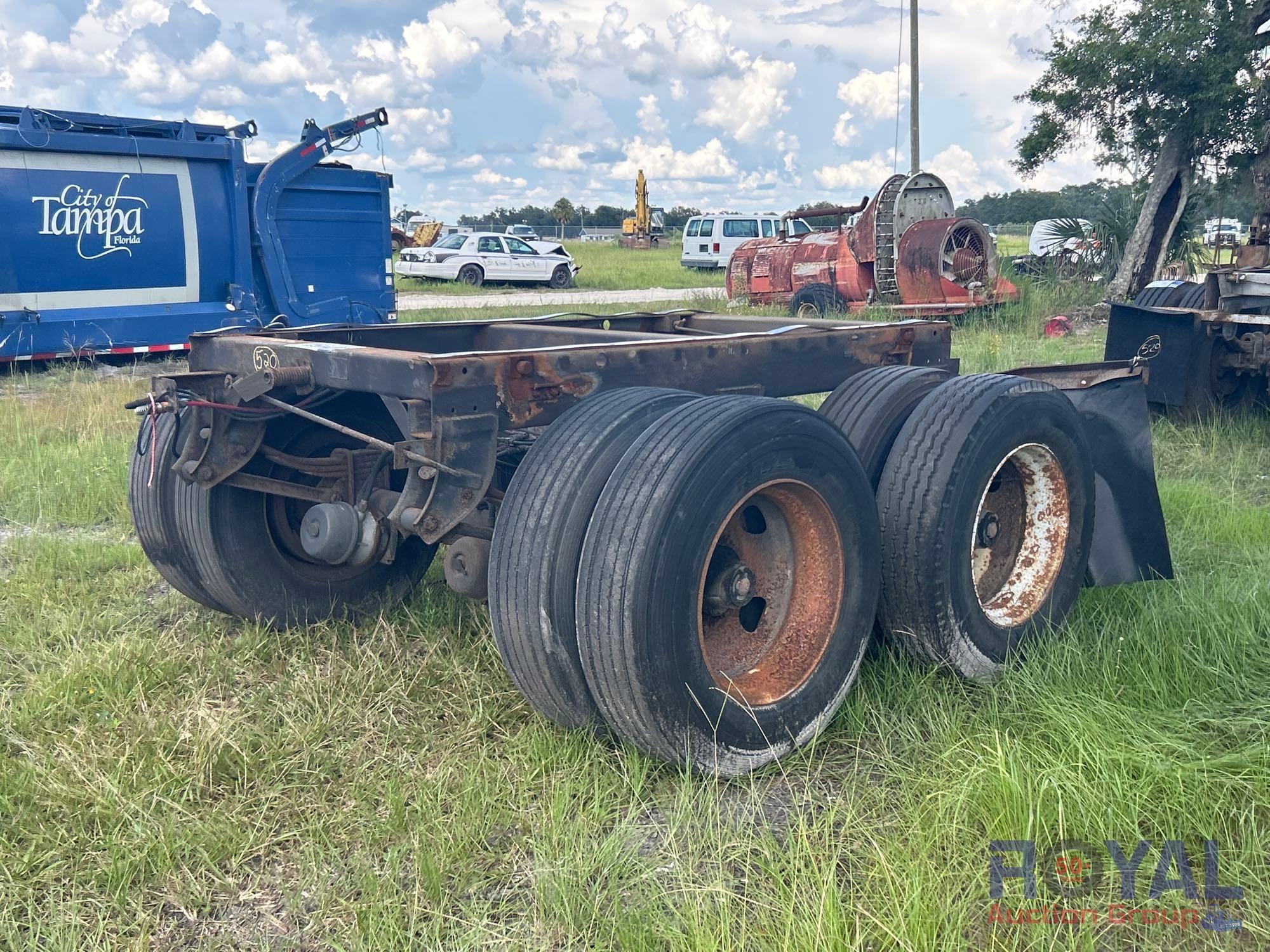 Tandem Axle Rear Truck Frame (A55852)