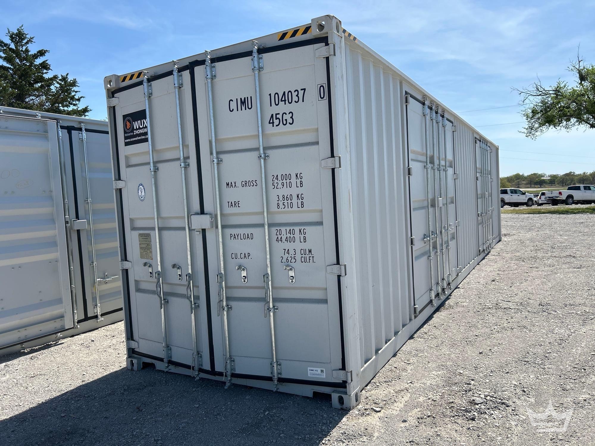 40ft 6 Door Shipping Container (A64194)