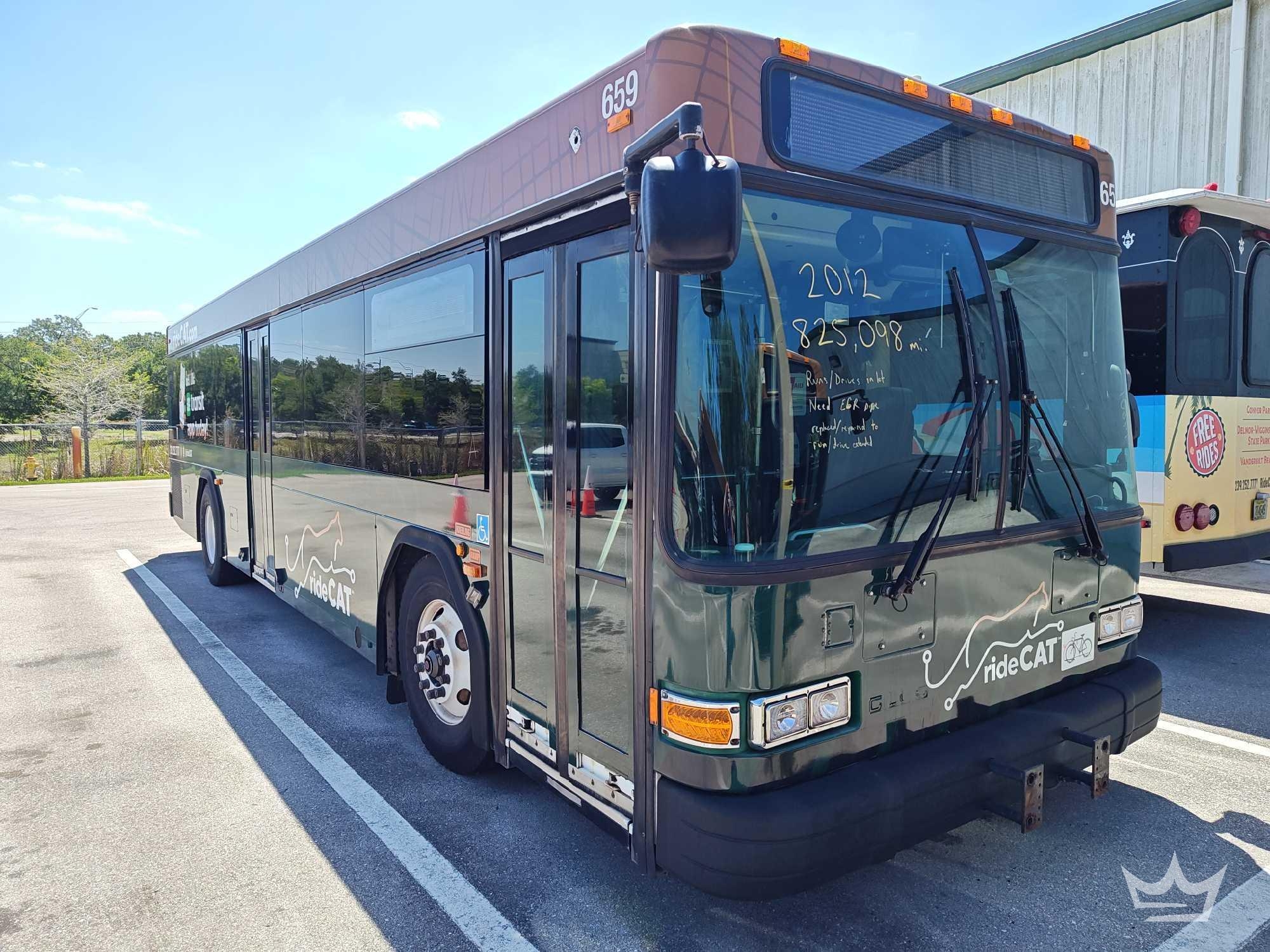 2012 Gillig G27B102N4 Low Floor 32+54 Low Floor Passenger Bus (A66736)