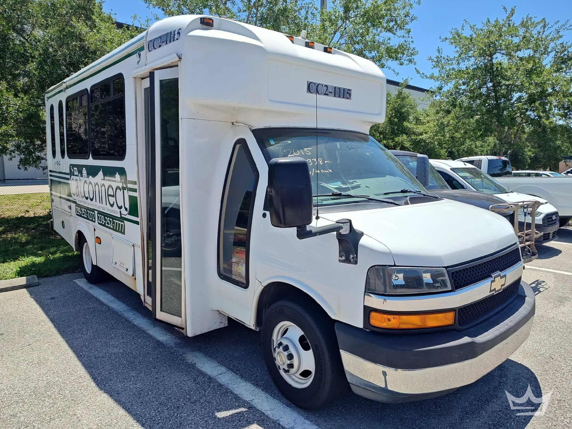 2015 Chevrolet Express Shuttle Bus (A66736)