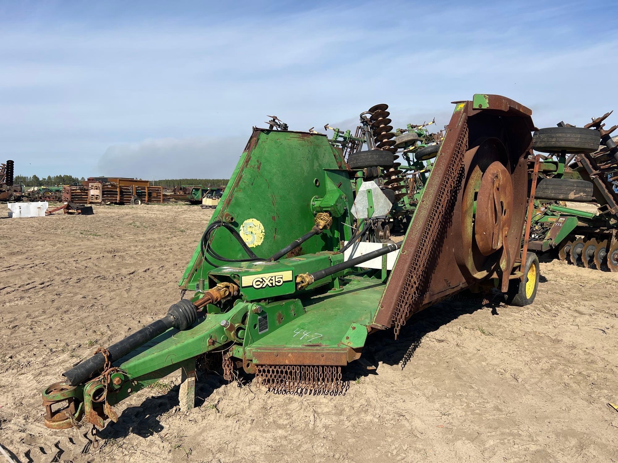 JOHN DEERE CX15 BUSH HOG BATWING CUTTER (A63290)