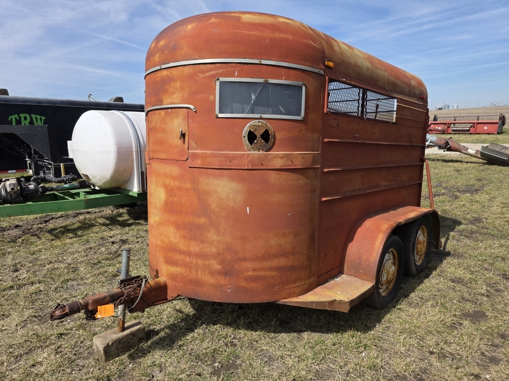 1966 Hale Livestock Trailer (A66285)