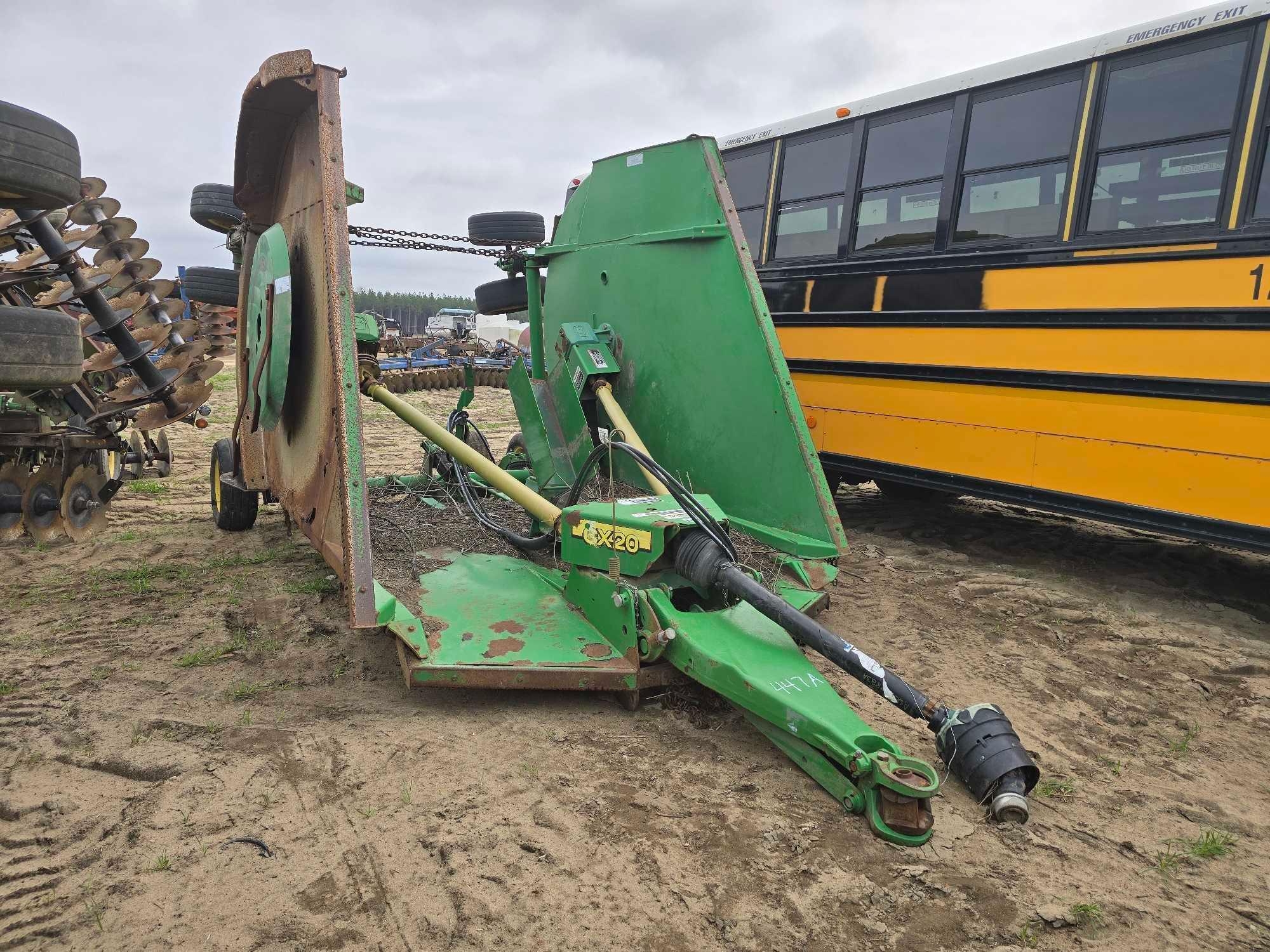 JOHN DEERE CX20 BAT WING MOWER (A63290)