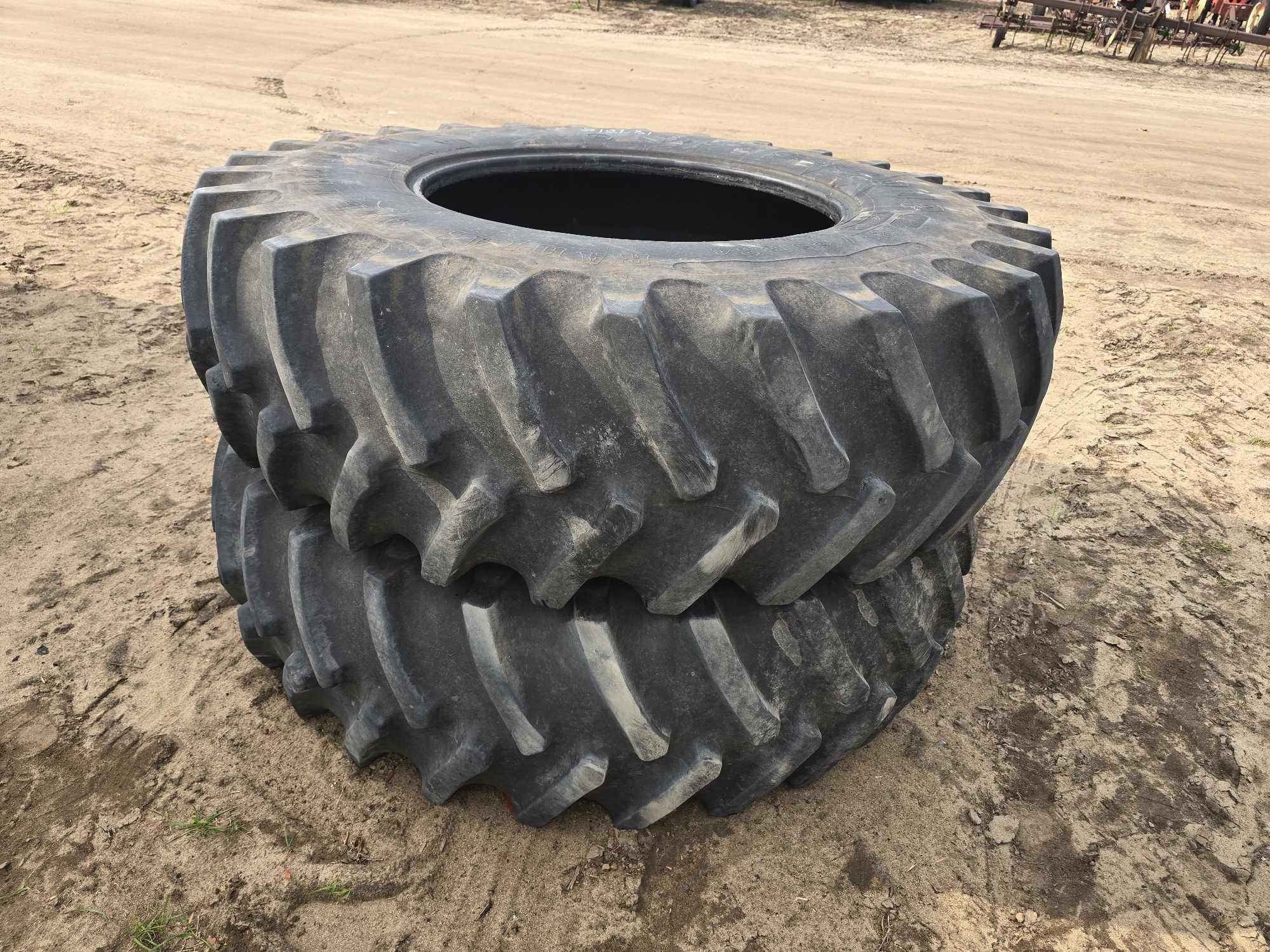 (2) 520/85R34 TIRES (A63290)
