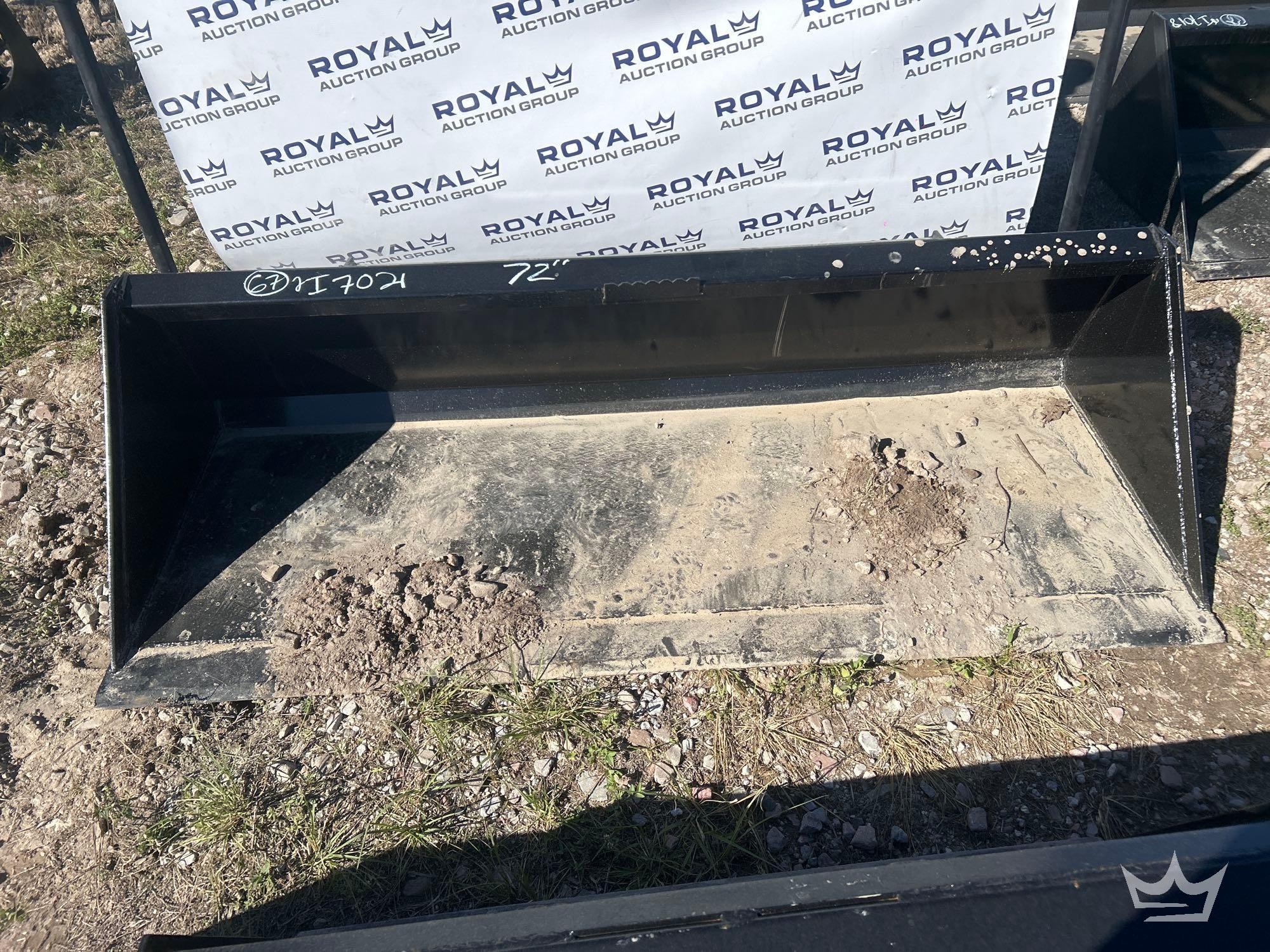 2025 Swict 78in. Bucket Skid Steer Attachment (A61567)