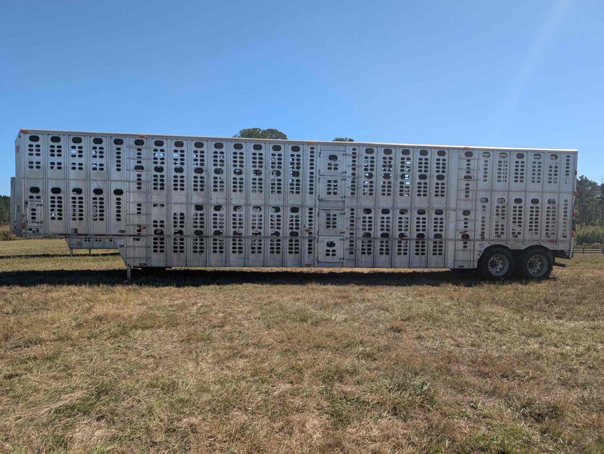 2013 Wilson Stock Trailer, VIN # 1W16532A8D5542433 (A57453)