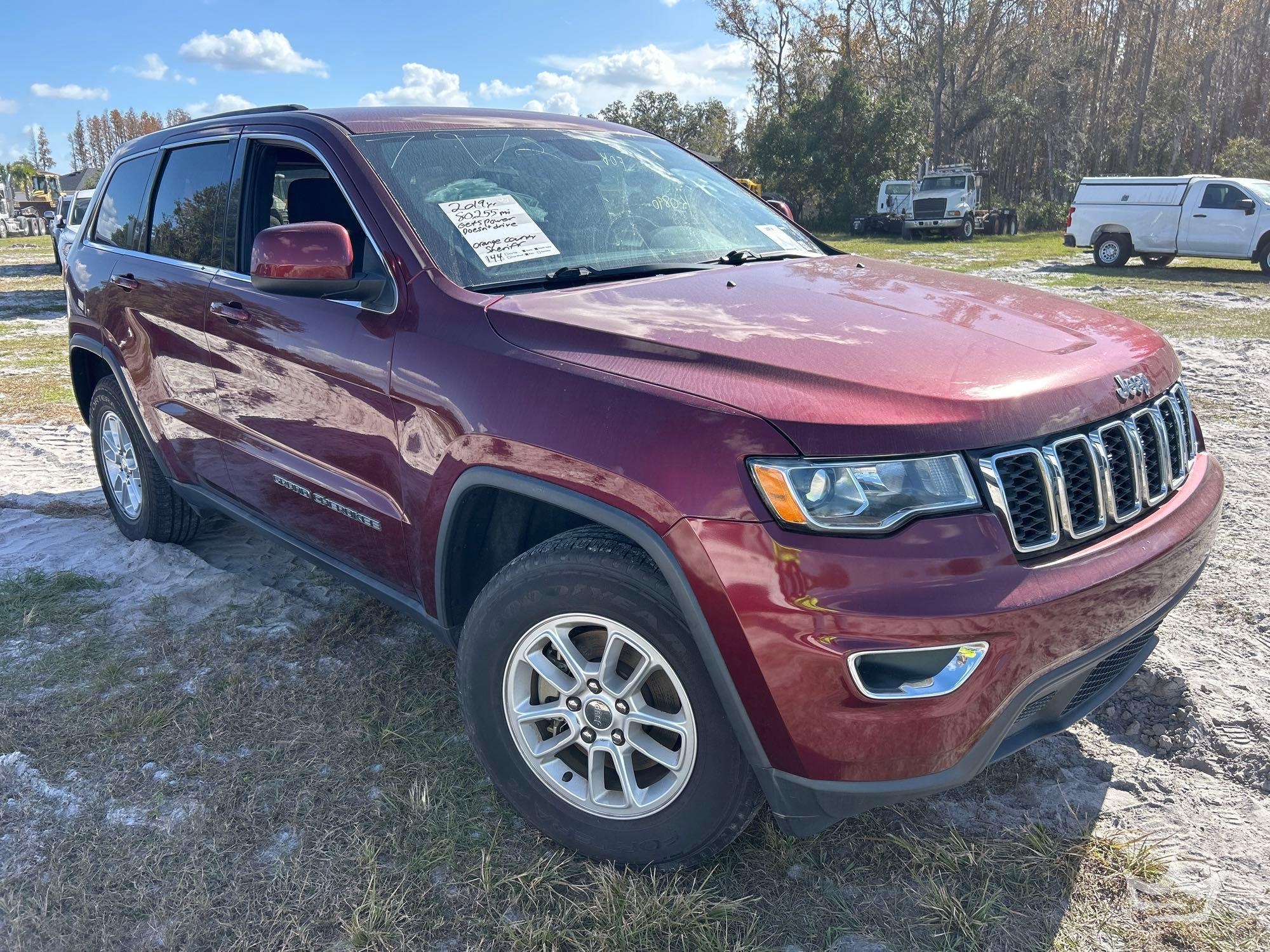2019 Jeep Grand Cherokee SUV (A59231)