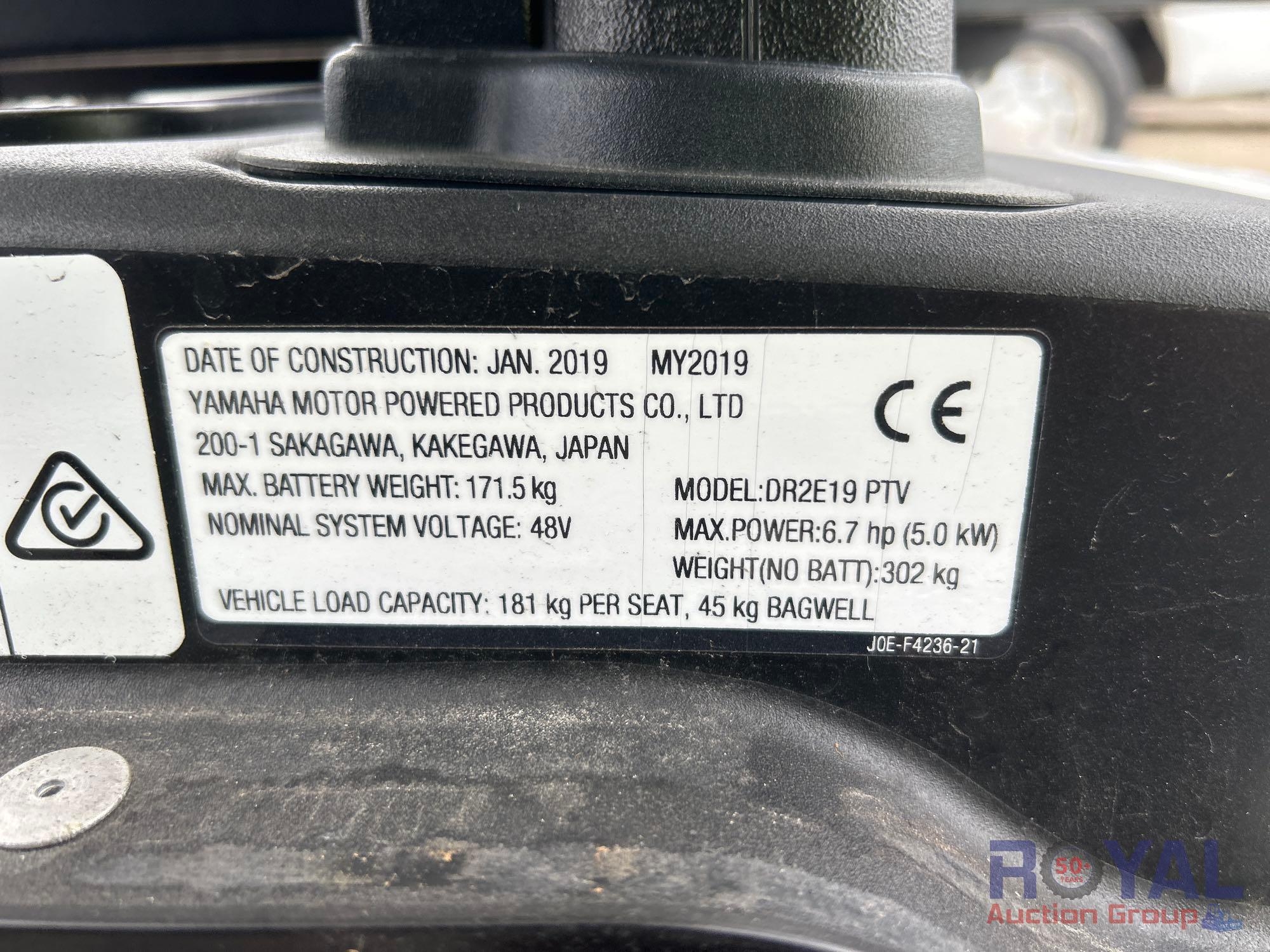 2019 Yamaha DR2E19 Electric Cart (A46684)
