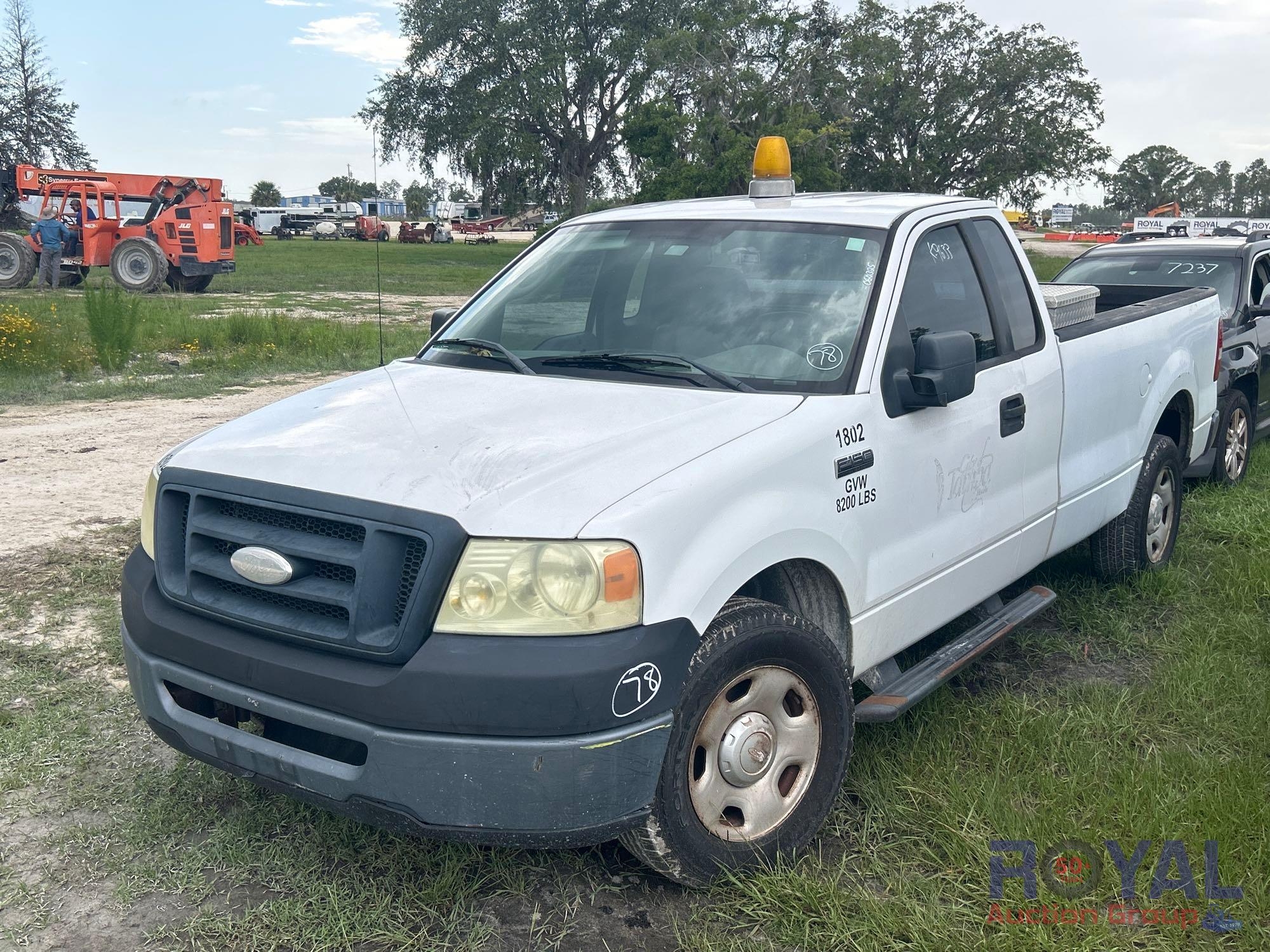 Year: 2006 Make: Ford Model: F-150 Vehicle Type: Pickup Truck Mileage: Plate: Body Type: 4 Door C... (A48082)